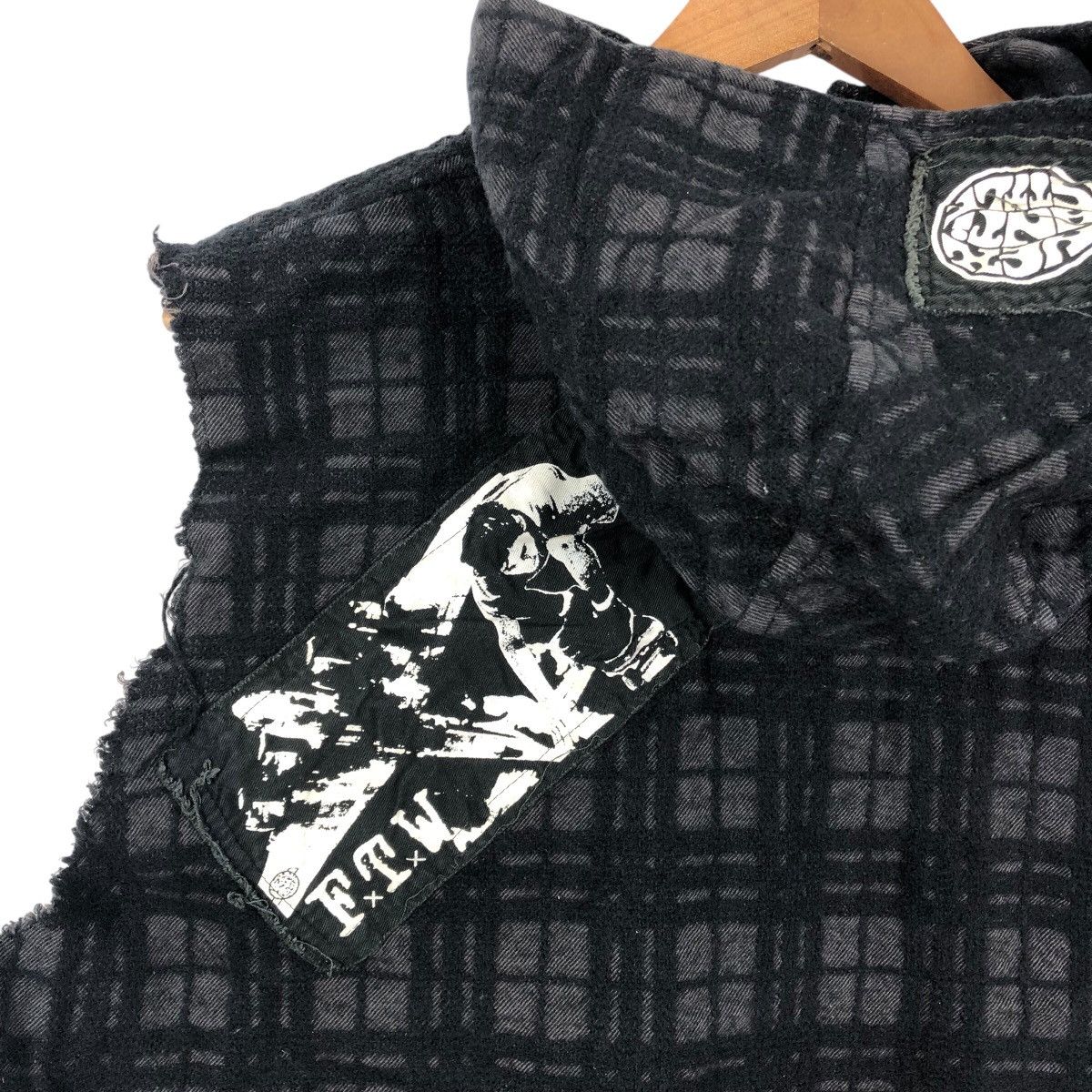 Japanese Brand HEX ANTISTYLE Punk Scab Seditionaries Hoodie