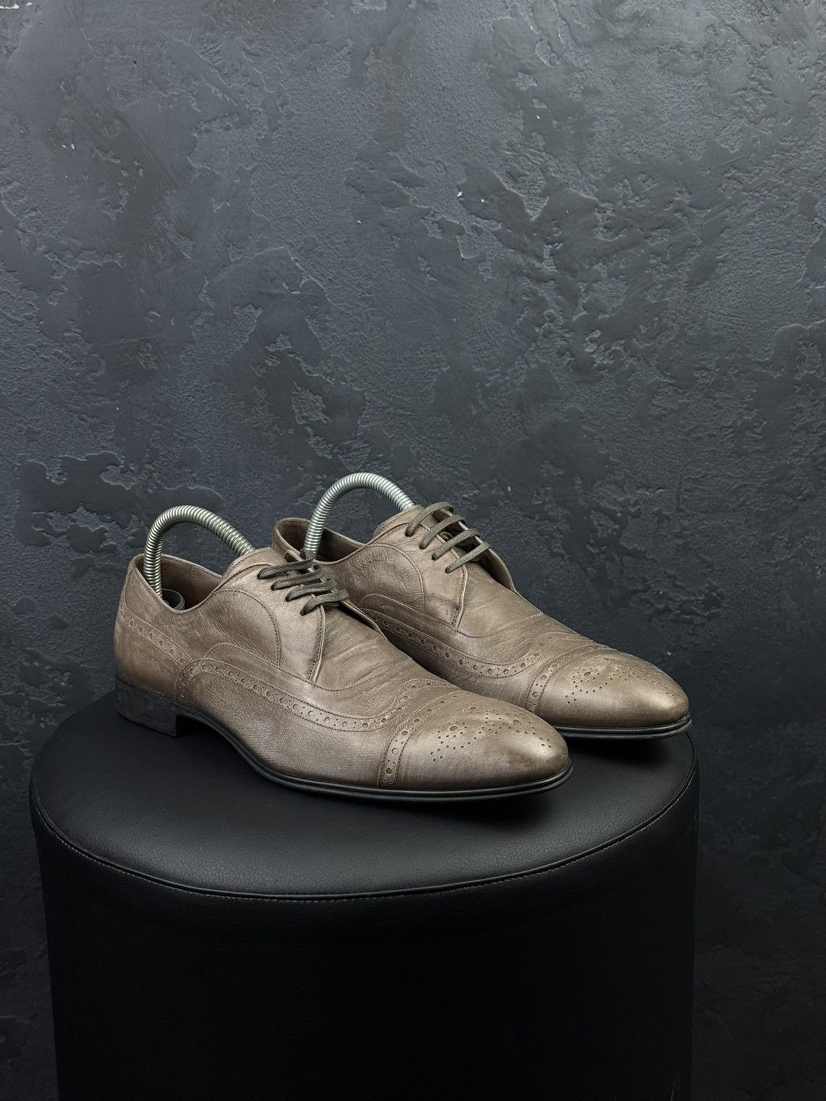 Dolce & Gabbana DOLCE & GABBANA Leather Derby Shoes Size 6 Size US 6 / EU 39 - 5 Thumbnail