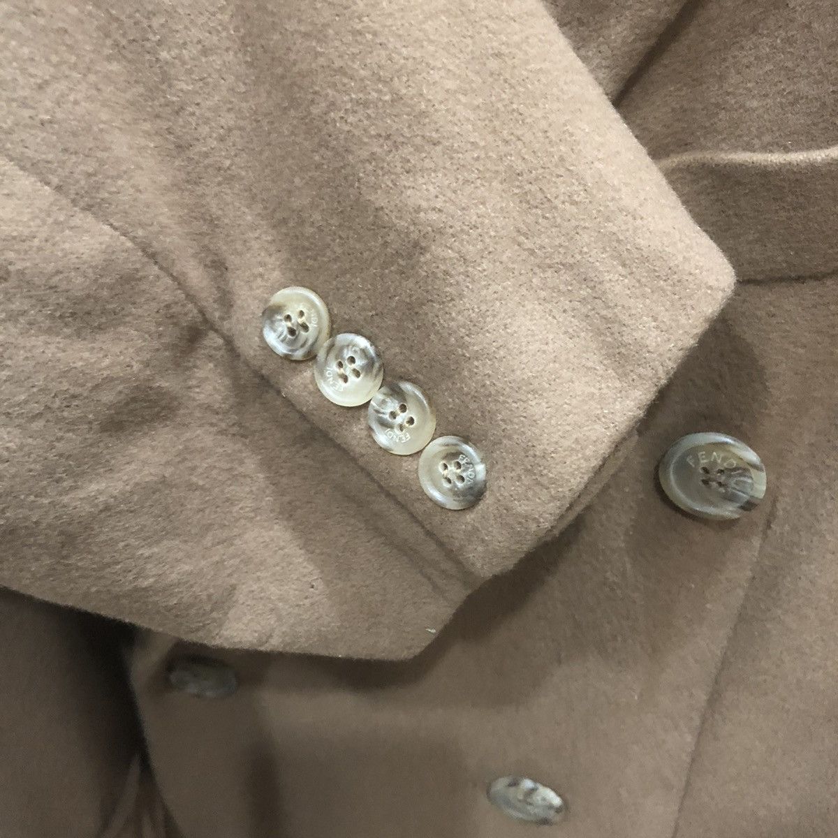Fendi Fendi Wool Lana Long Coat Size L / US 10 / IT 46 - 8 Thumbnail