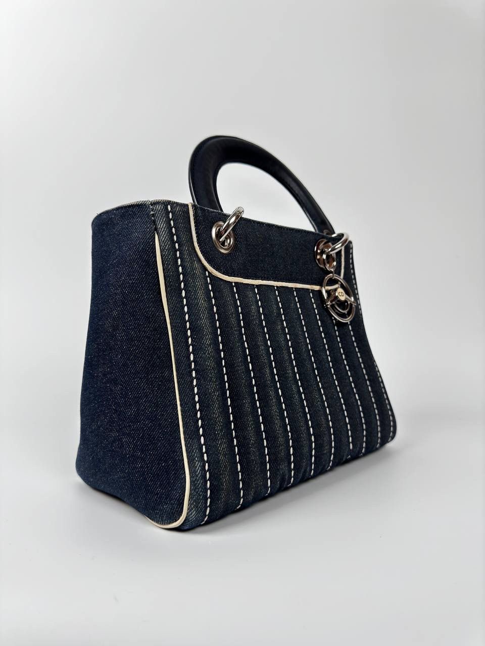 Dior Dior Lady Denim Montaigne Bag Size ONE SIZE - 4 Thumbnail