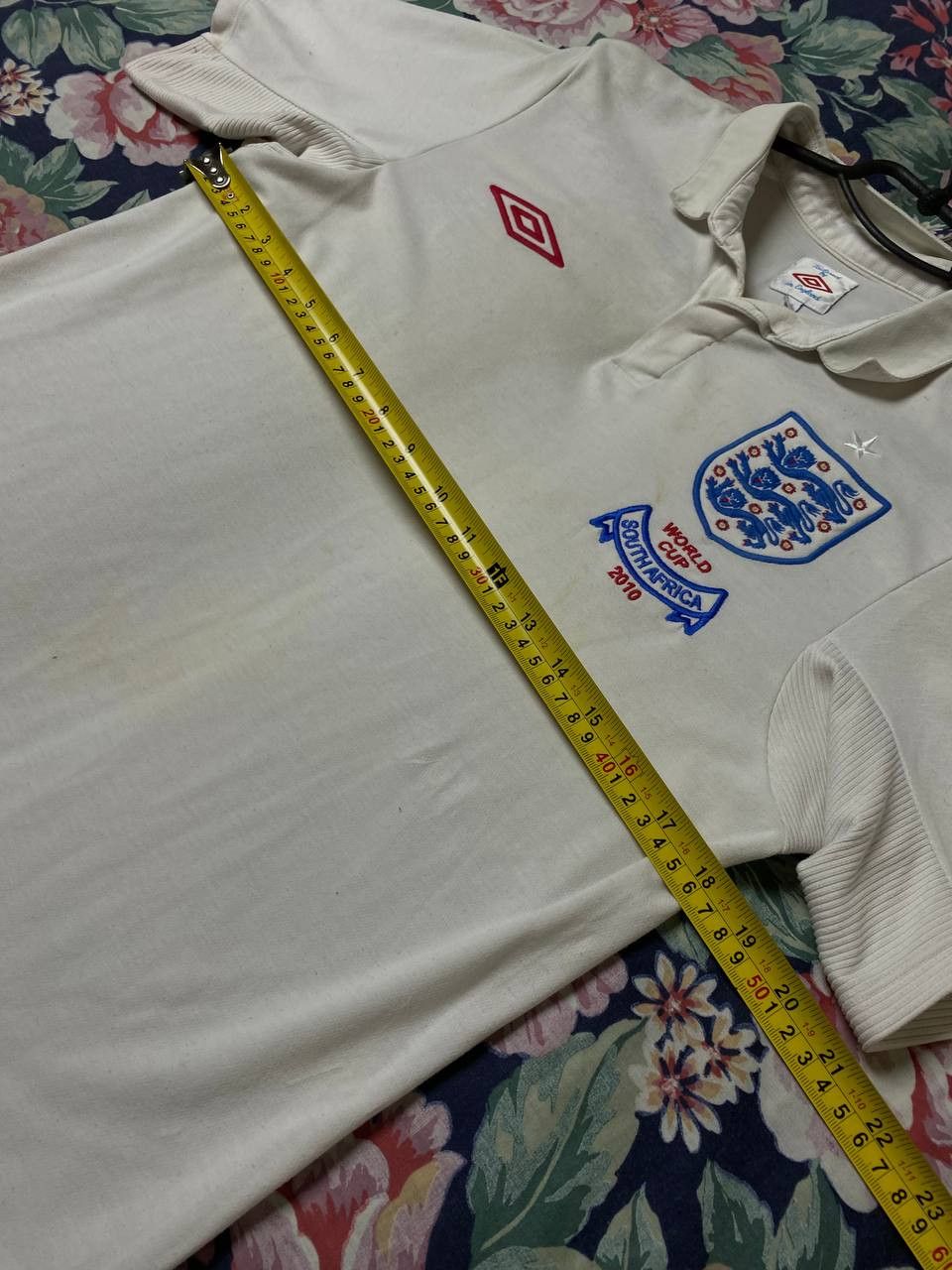 Umbro Umbro England vintage streetwear t shirt polo tee Size US M / EU 48-50 / 2 - 9 Thumbnail