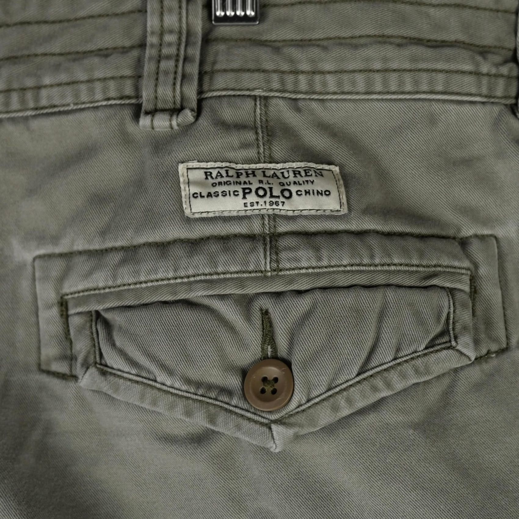 Polo Ralph Lauren Polo Ralph Lauren Cargo Shorts Mens 42 Green Classic Polo Chino Utility Pockets Size US XL / EU 56 / 4 - 3 Thumbnail