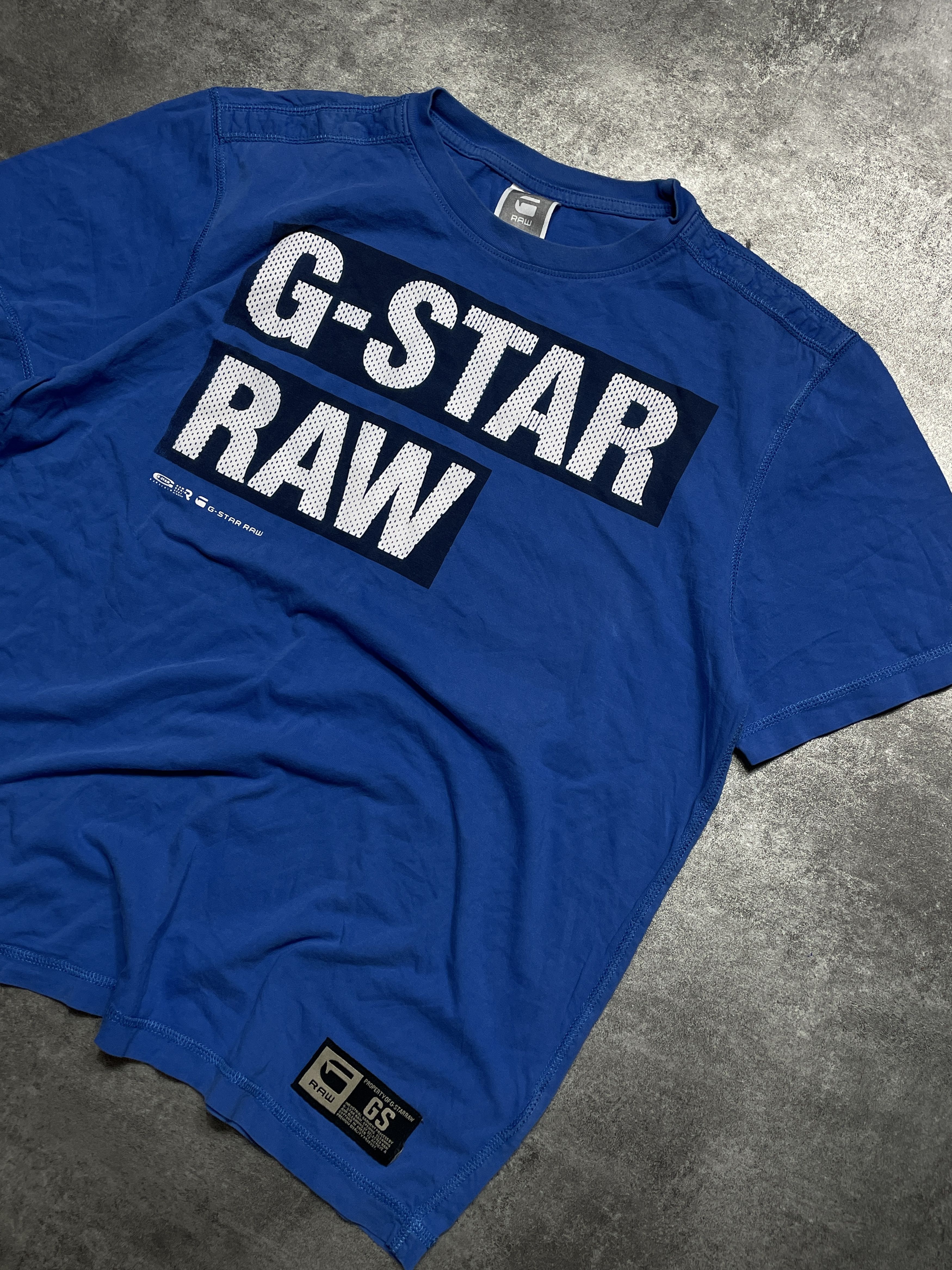 G-Star G-Star Raw T-Shirt Spellout Streetwear Y2K Size US XL / EU 56 / 4 - 9 Thumbnail