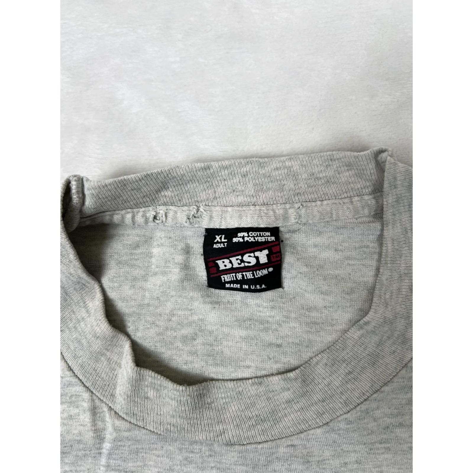 Fruit Of The Loom VINTAGE Camp Royal Rotary 1995 T-Shirt Mens XL Gray Single Stitch Fruit of the Loom Best Size US XL / EU 56 / 4 - 7 Thumbnail