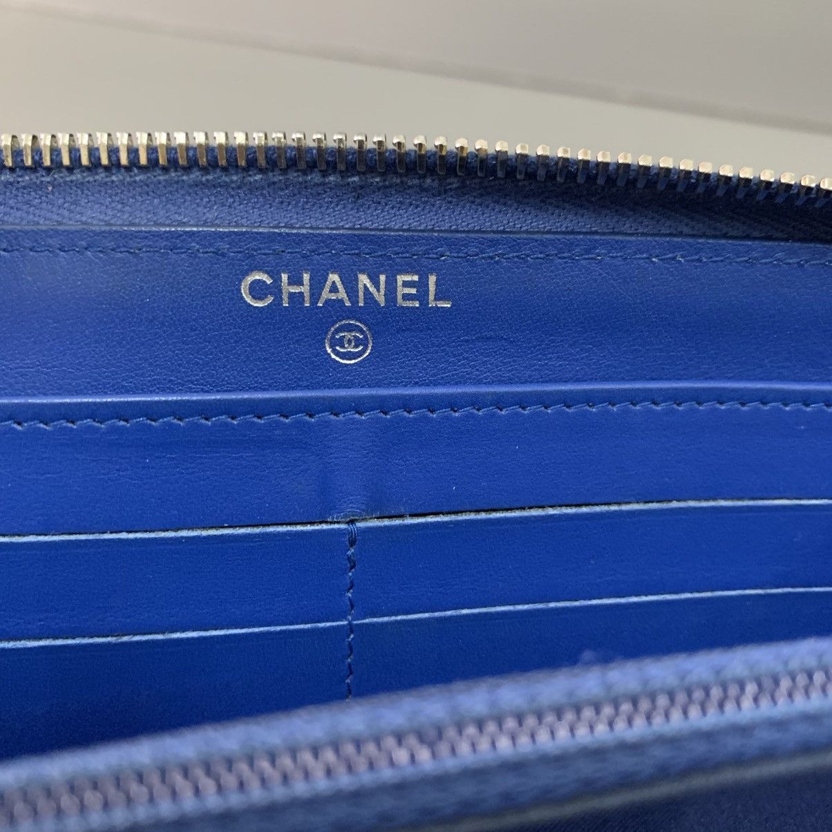 Chanel Chanel Patern Leather Long Wallet Size ONE SIZE - 13 Thumbnail