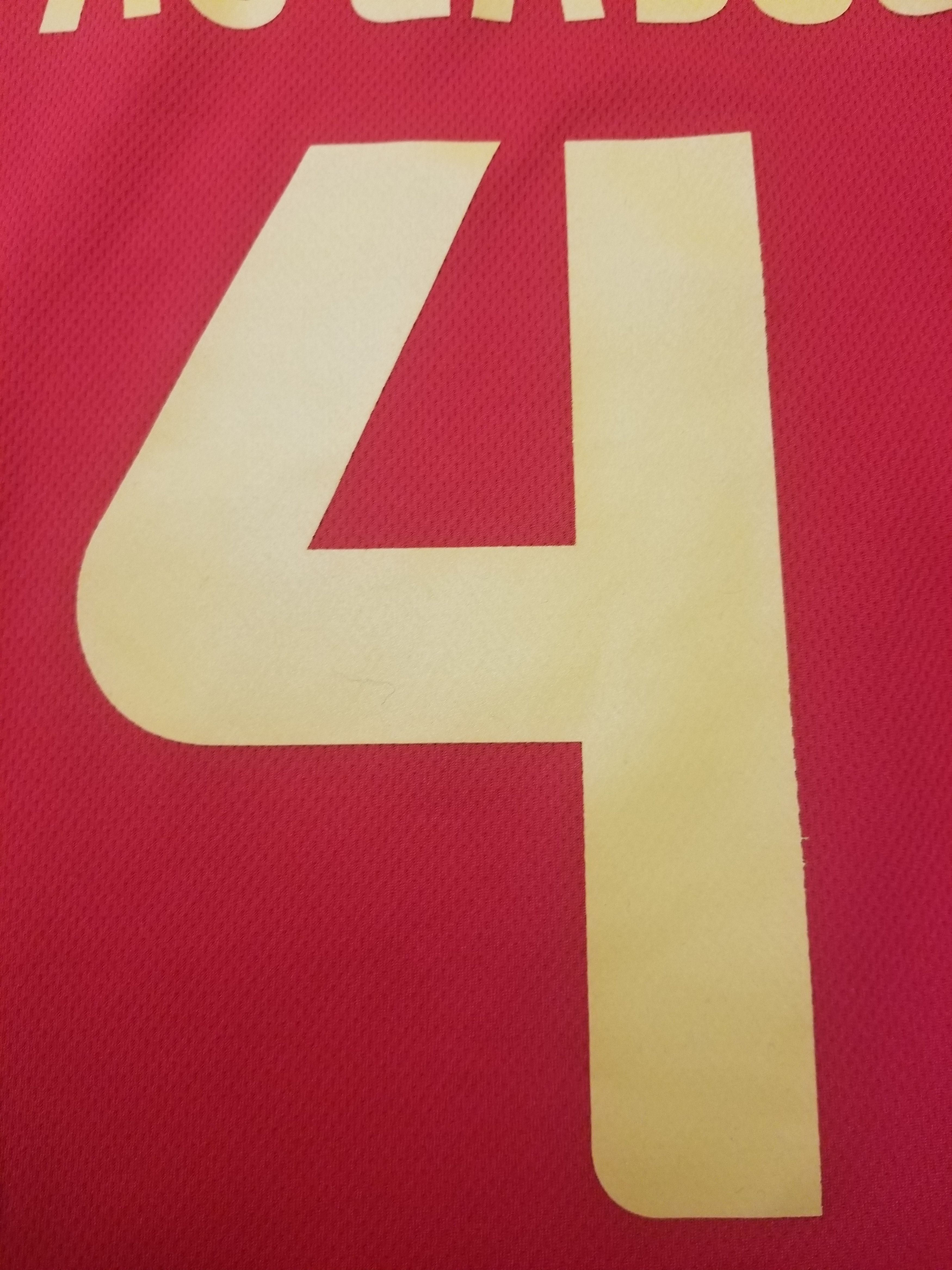 Nike SPAIN ESPANIA #4 PAU GASOL 2014-2015 BASKETBALL SHIRT JERSEY Size US XXL / EU 58 / 5 - 4 Thumbnail