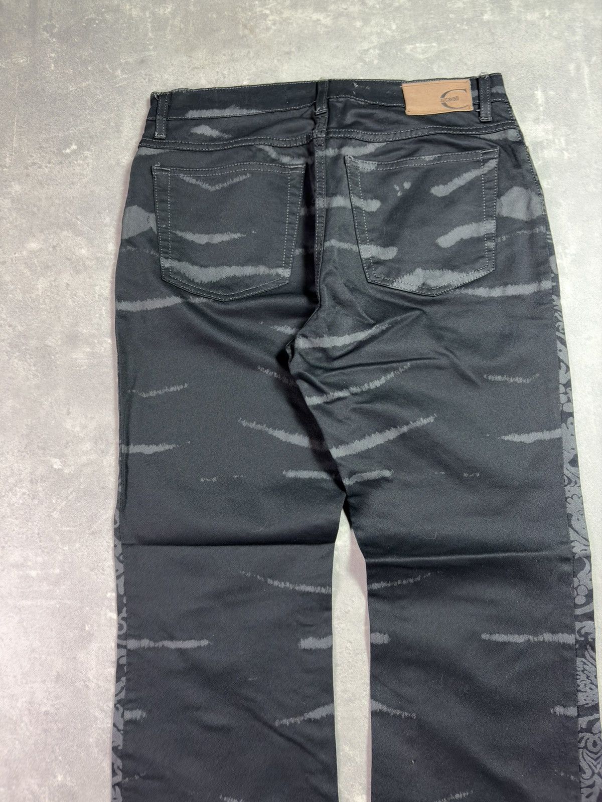 Just Cavalli 00s Just Cavalli Baroque Animal Flared Denim Jeans 30 Rare Size US 30 / EU 46 - 10 Thumbnail