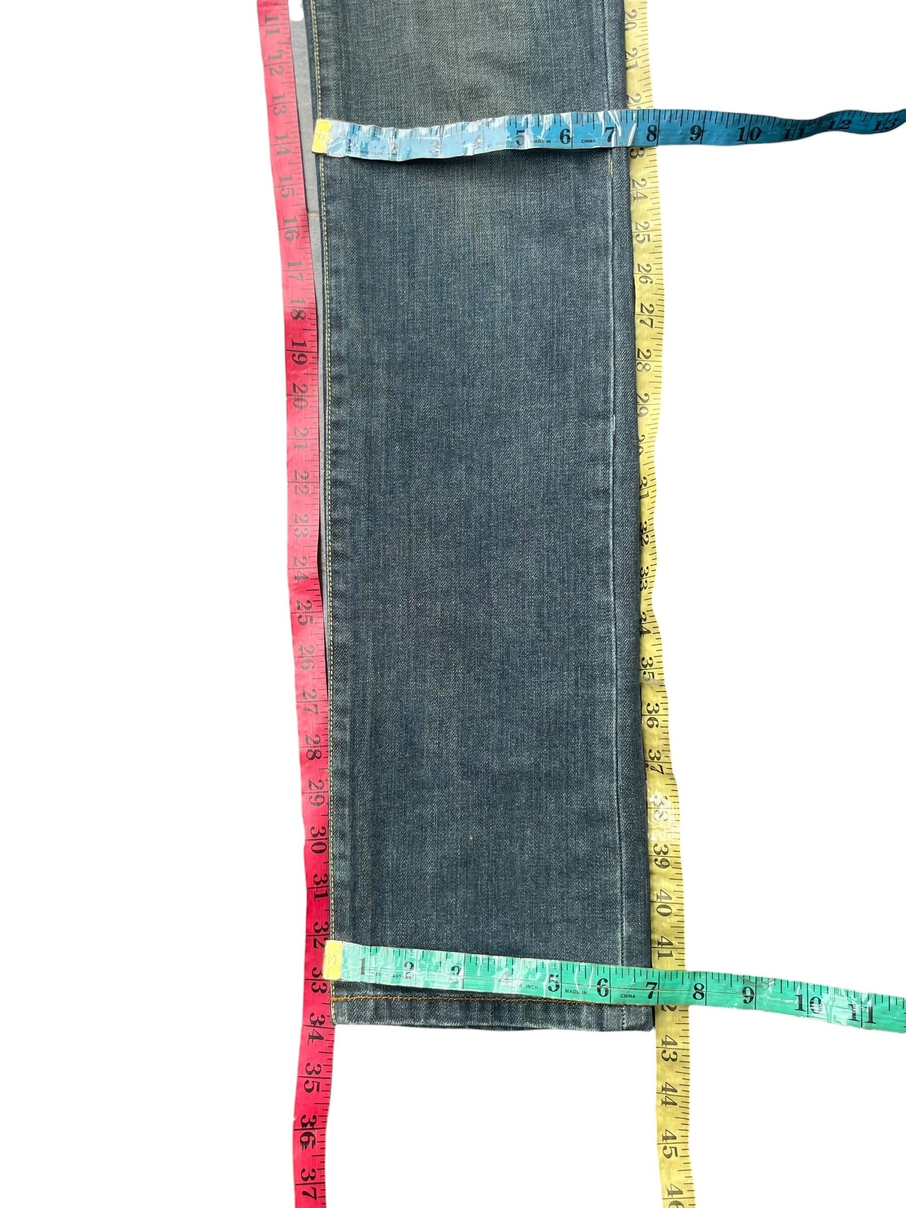 Ed Hardy Ed Hardy by Christian Audiger Skull Emboiderey Denim Size 30" / US 8 / IT 44 - 14 Thumbnail