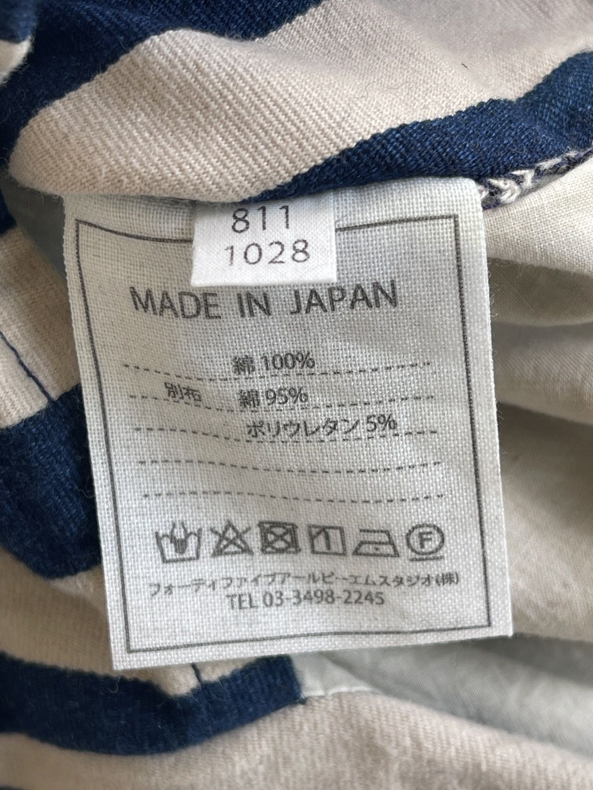 45rpm 45rpm Stripe Indigo Vest Kapital Japan Size US M / EU 48-50 / 2 - 13 Thumbnail