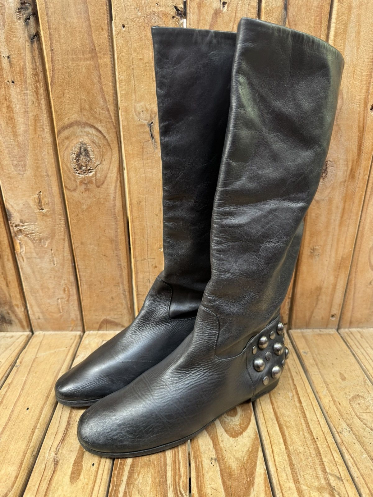Gucci Gucci black women’s leather boots sz EUR 35.5 USA 5.5 Size US 5.5 / IT 35.5 - 15 Thumbnail