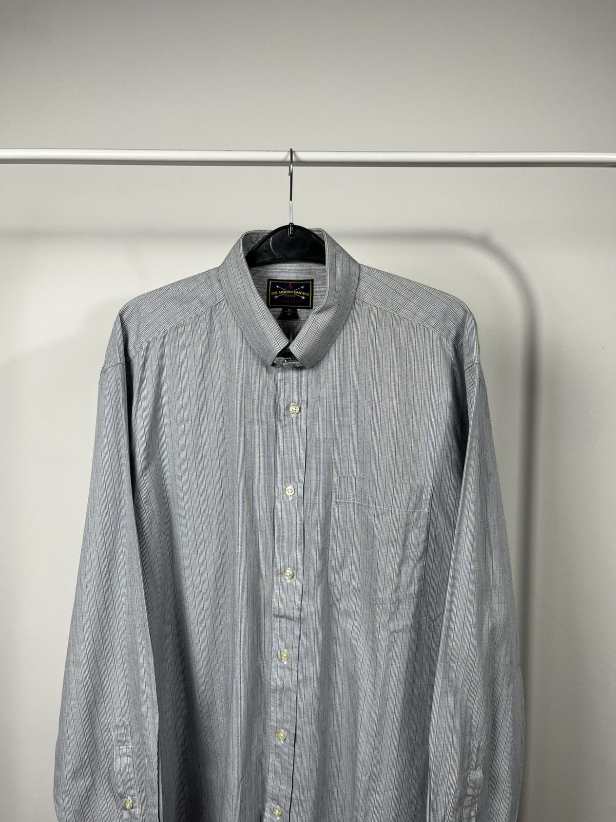 Arrow Arrow Company Men’s 100% Cotton Button Checked Shirt 16/41 Size US XL / EU 56 / 4 - 2 Thumbnail