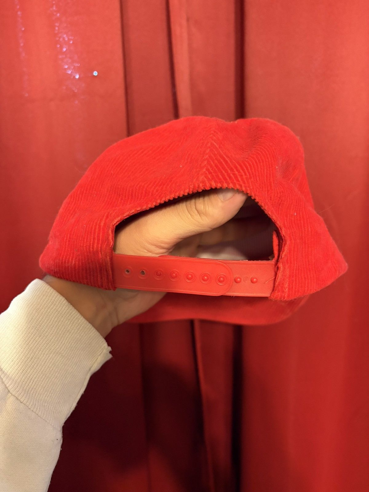 NHL Vintage Chicago Blackhawks Hat 90’s Corduroy Hockey Grail Size ONE SIZE - 3 Thumbnail