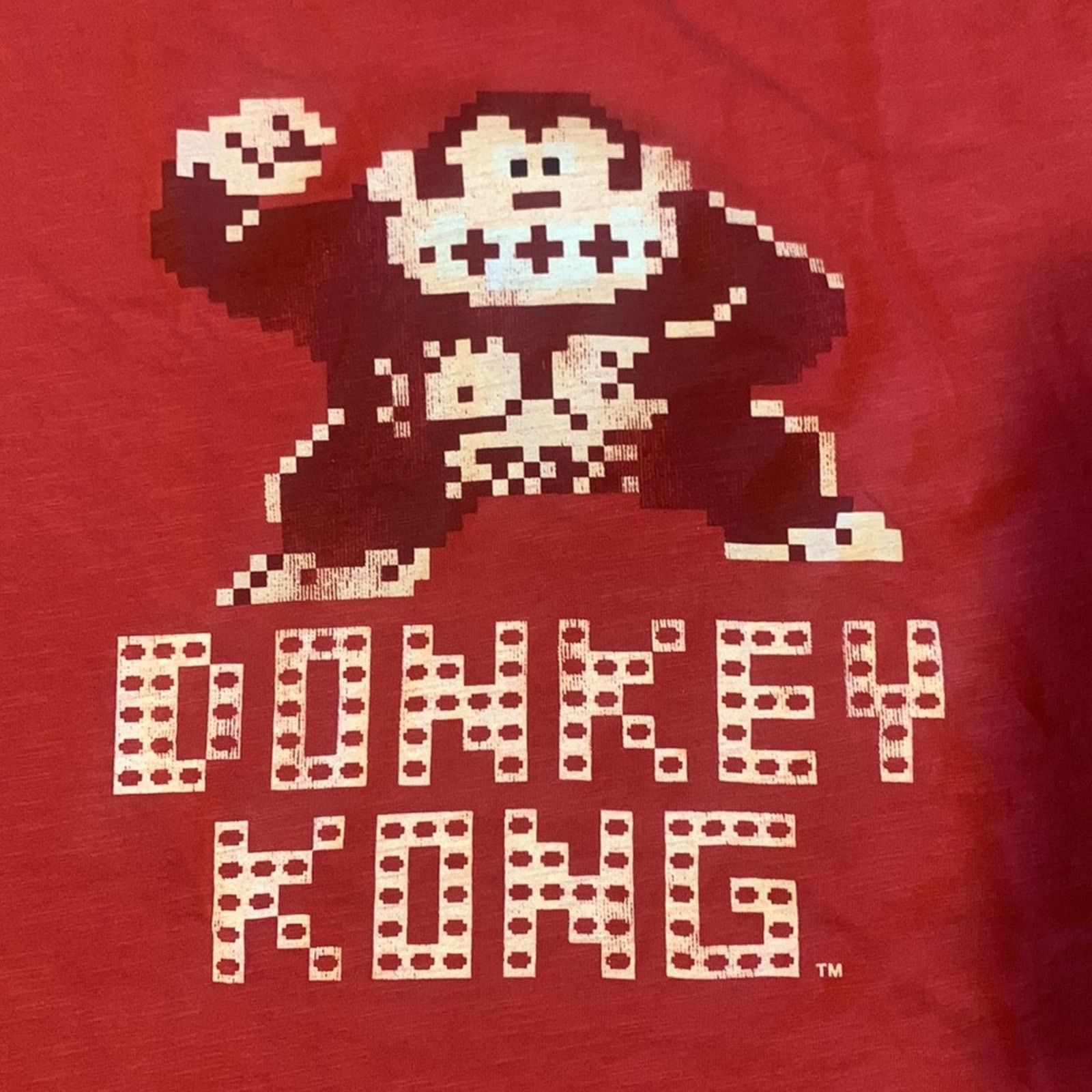 Vintage 90’s Donkey Kong vintage red T-shirt by Junk Food Size US L / EU 52-54 / 3 - 2 Thumbnail