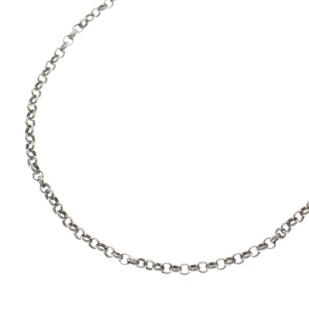 CHROME HEARTS R20 Roll Chain Necklace Silver