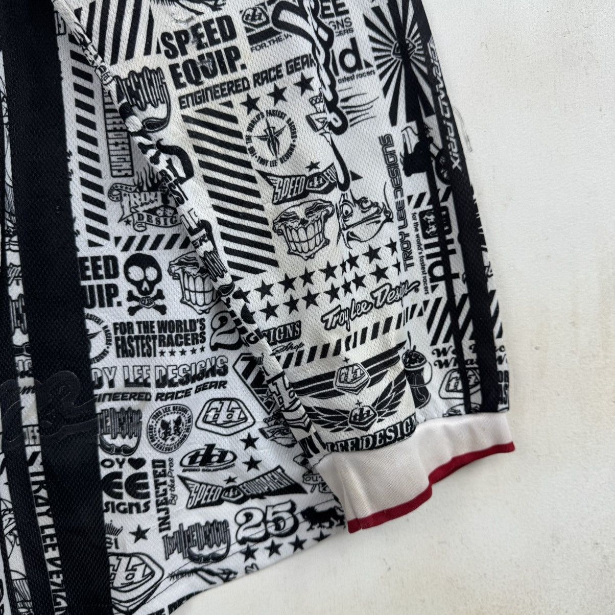 Vintage All Over Print Troy Lee Designs Long Sleeve Jersey Size US XL / EU 56 / 4 - 6 Thumbnail