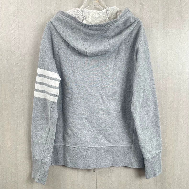 Thom Browne size2 Classic four stripe zip hoodie