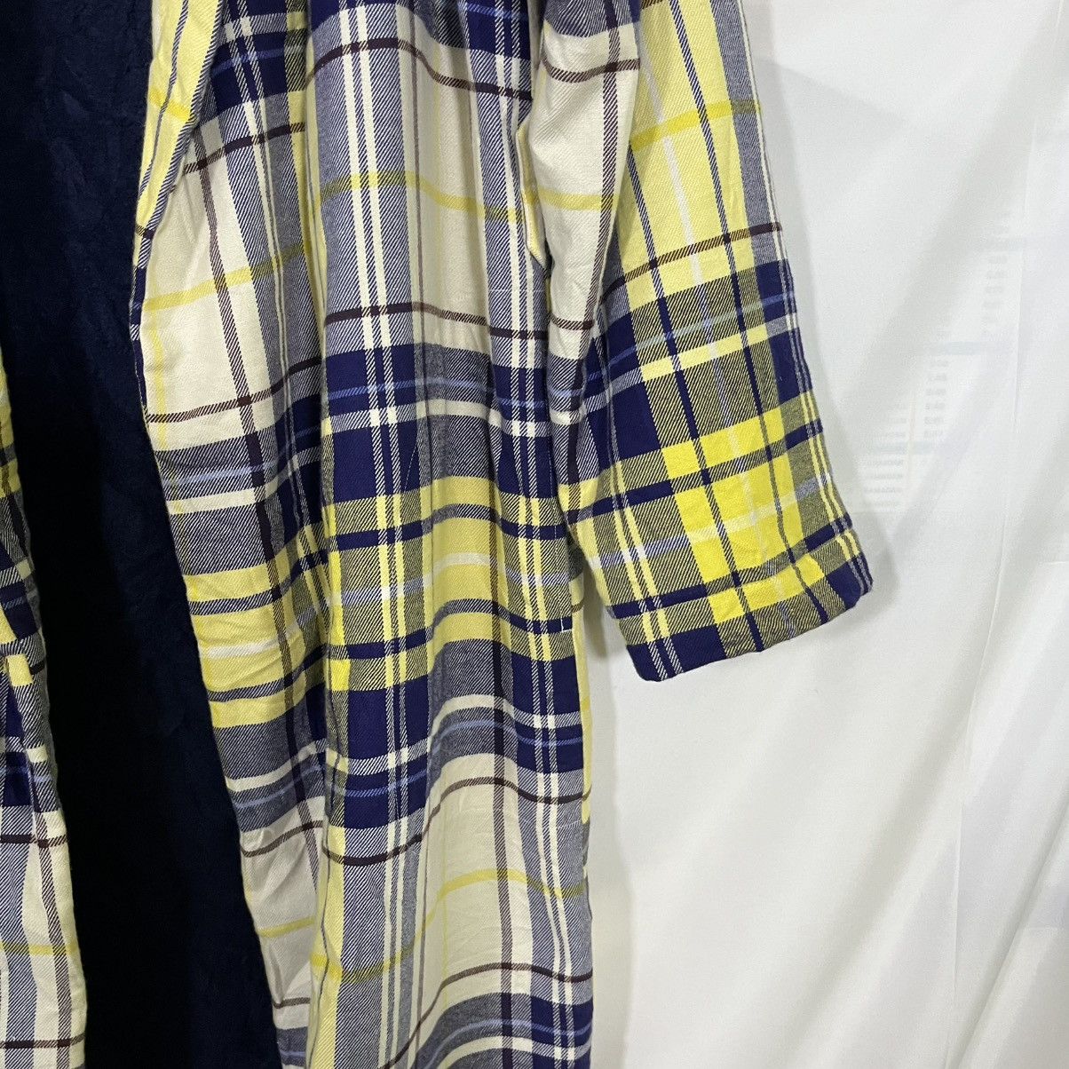 Tsumori Chisato TSUMORI CHISATO SLEEP WEAR PLAID COAT JACKET Size M / US 6-8 / IT 42-44 - 4 Thumbnail