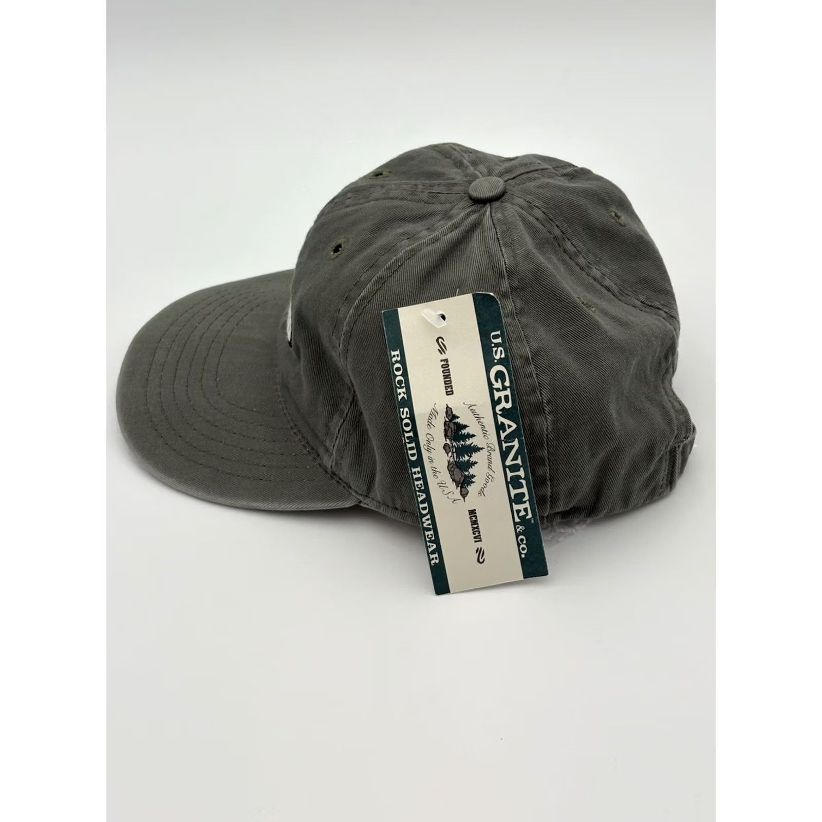 Vintage VINTAGE Iowa State Cyclones Adjustable Hat US Granite & Co • NWT Made In USA Baseball Cap Gray One Size Adults Mens Women Girls Size ONE SIZE - 2 Thumbnail