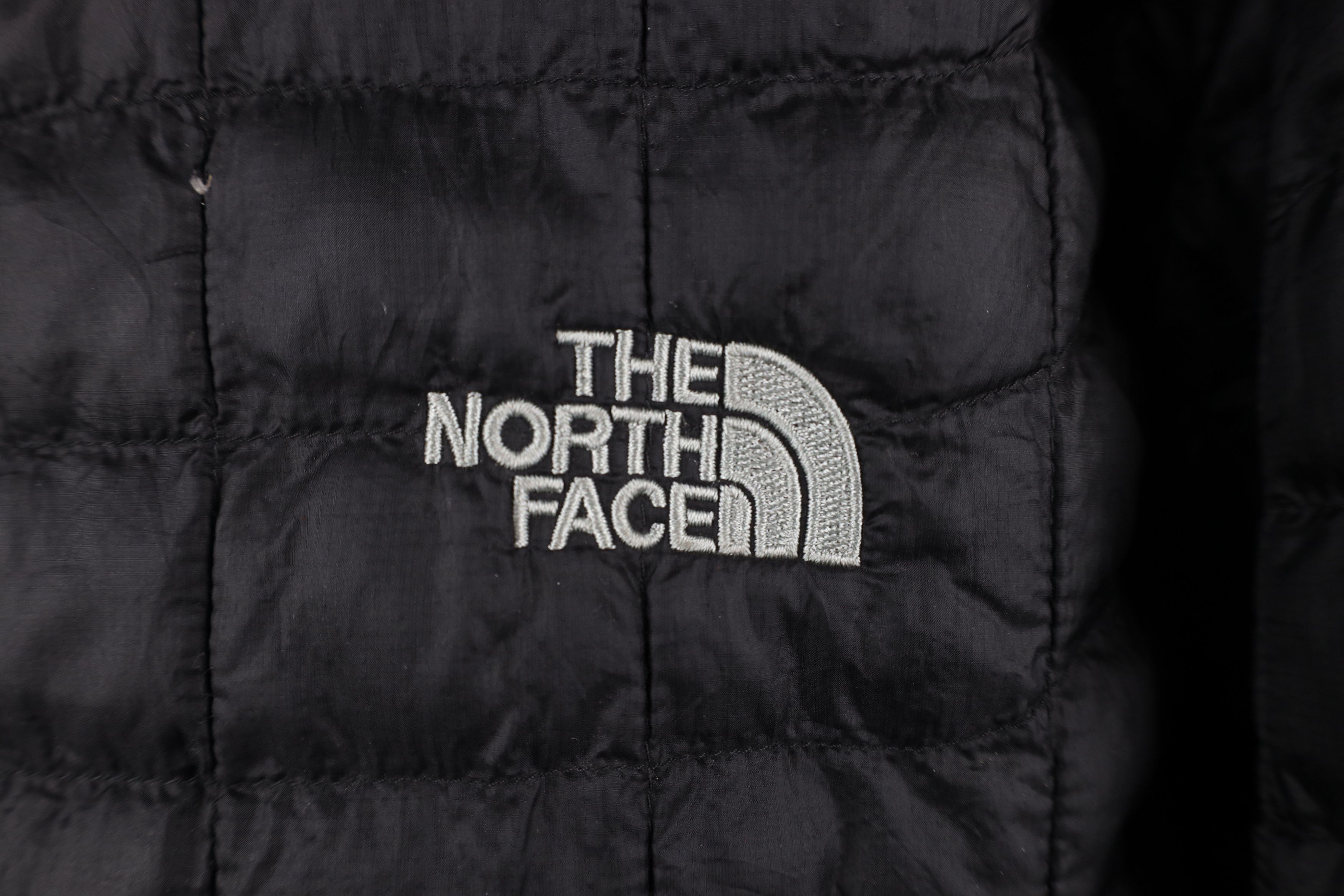 The North Face × Vintage The North Face Insulated Micro Puffer Jacket Black Size US XL / EU 56 / 4 - 4 Thumbnail
