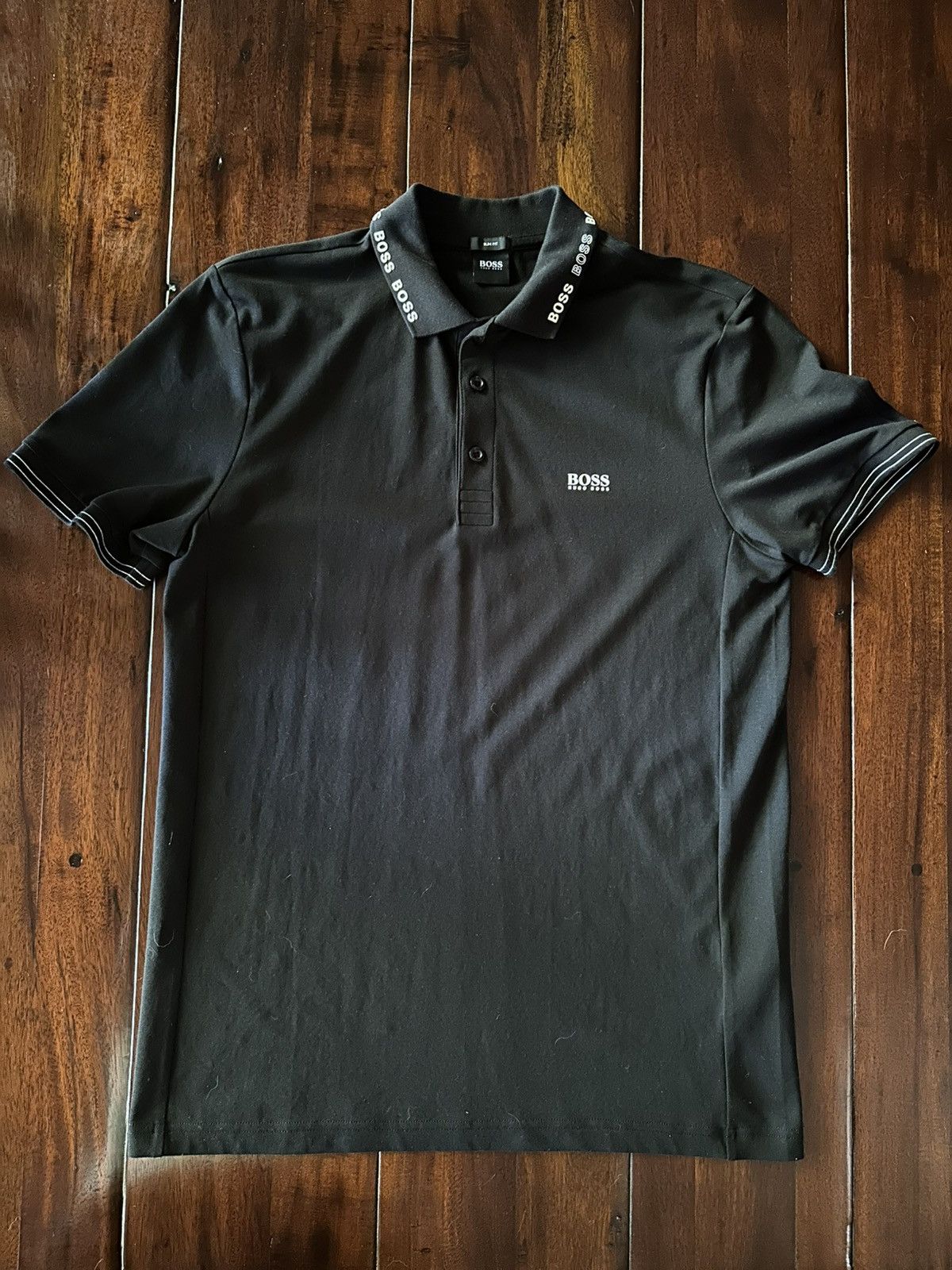 Hugo Boss Hugo Boss Polo Shirt Size US L / EU 52-54 / 3 - 1 Thumbnail