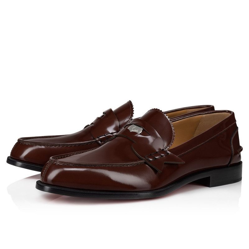 Christian Louboutin penny flat bordeaux Size US 9 / EU 42 - 1 Thumbnail