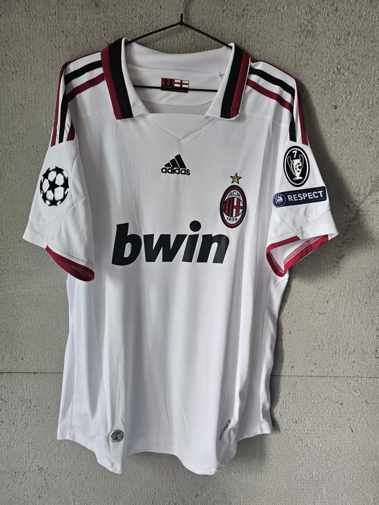 Other Ronaldinho Jersey 2008 2009 AC Milan #80 Size US XL / EU 56 / 4 - 2 Thumbnail