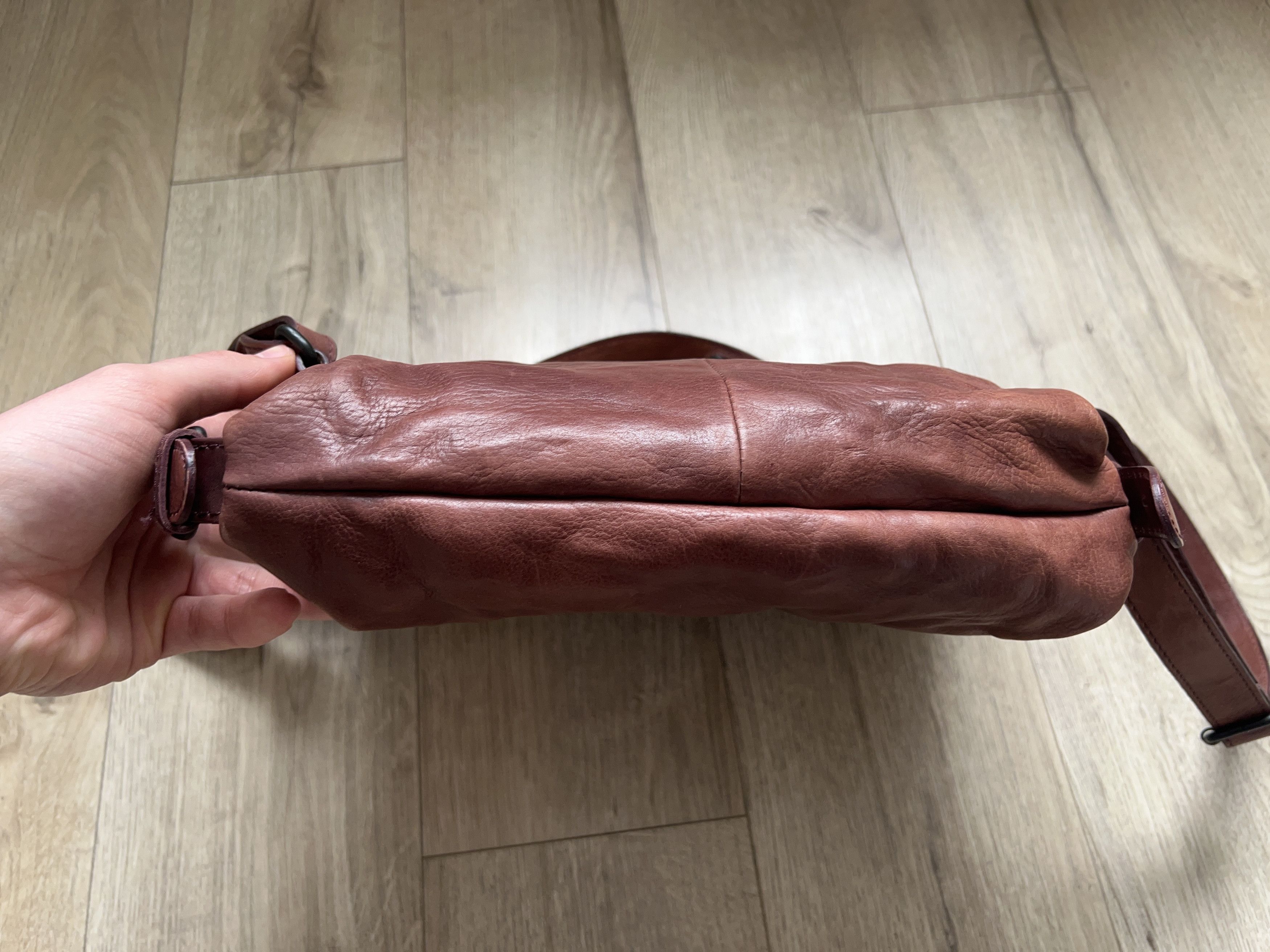 Genuine Leather Aunts&Uncles Mrs. Mince Pie Backpack Leather Bag Shoulder Size ONE SIZE - 7 Thumbnail