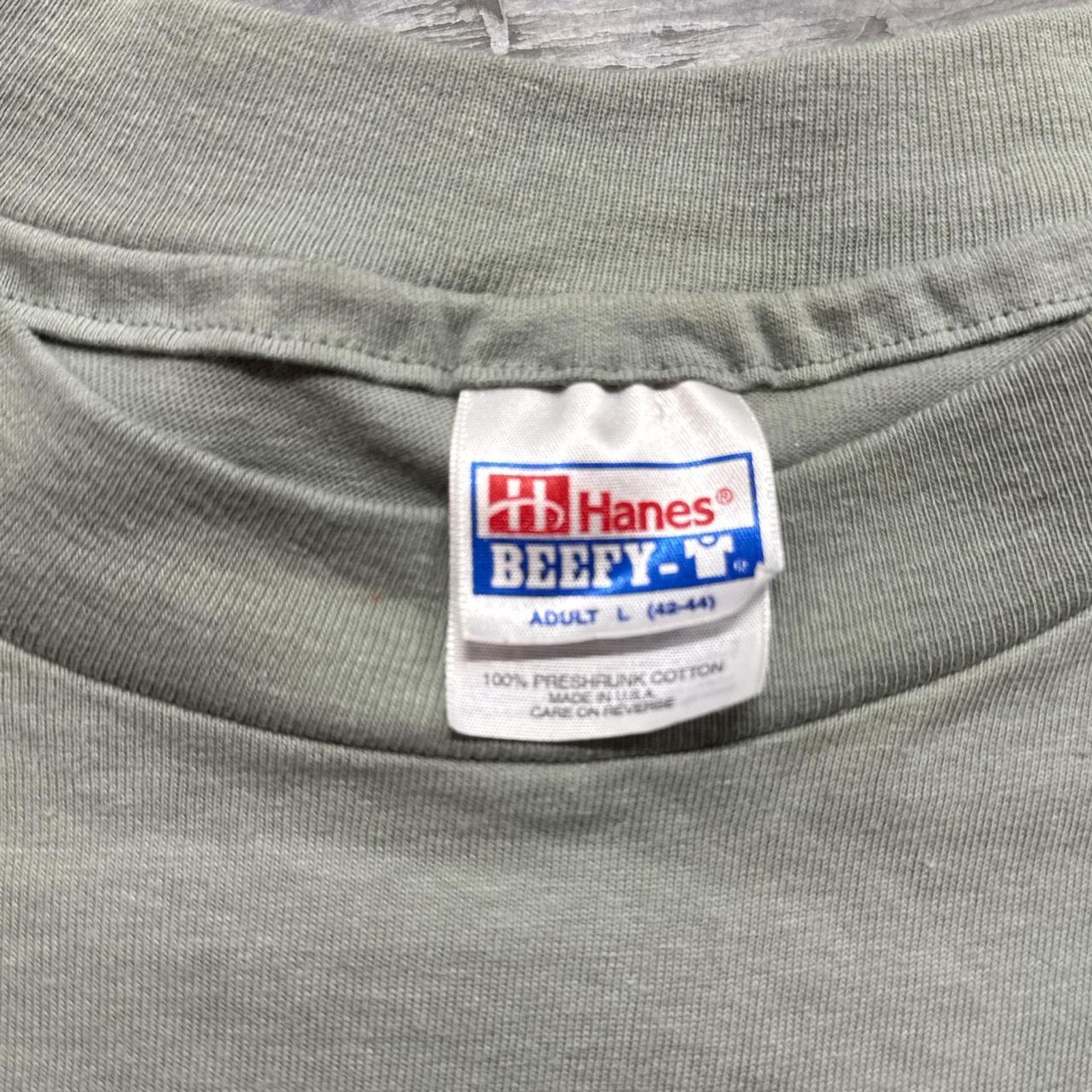 Vintage Vintage 90s Crop Walk Graphic T-Shirt Size US L / EU 52-54 / 3 - 4 Thumbnail