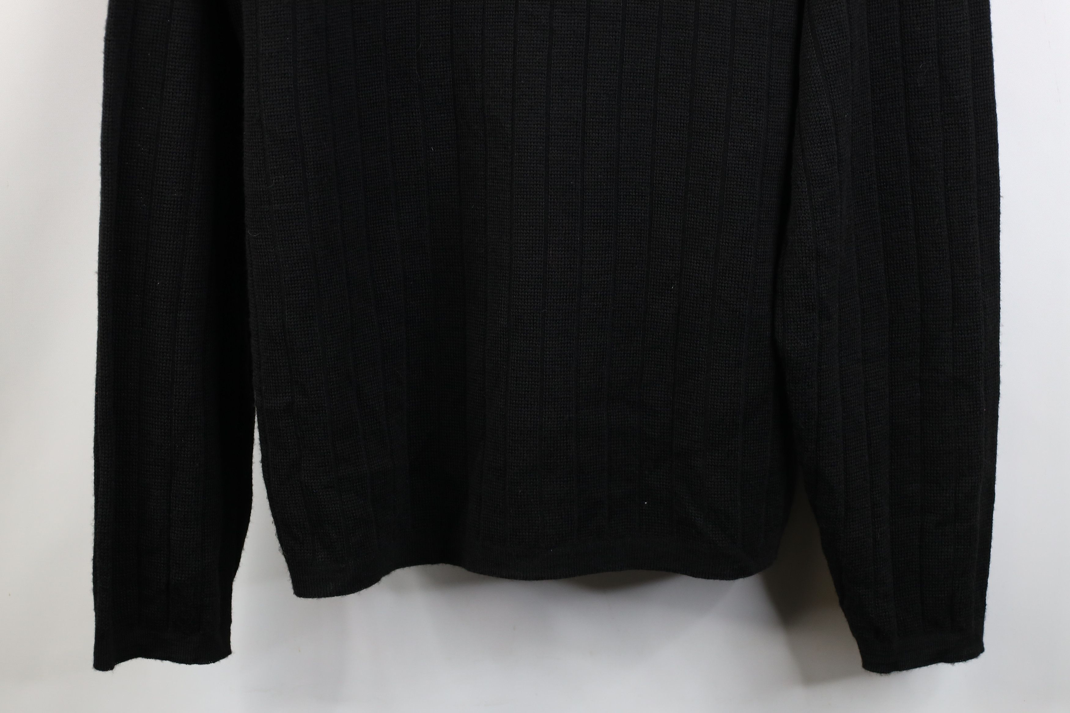 Vintage Vintage 90s Streetwear Merino Wool Blend Checkered Sweater Size US L / EU 52-54 / 3 - 3 Thumbnail