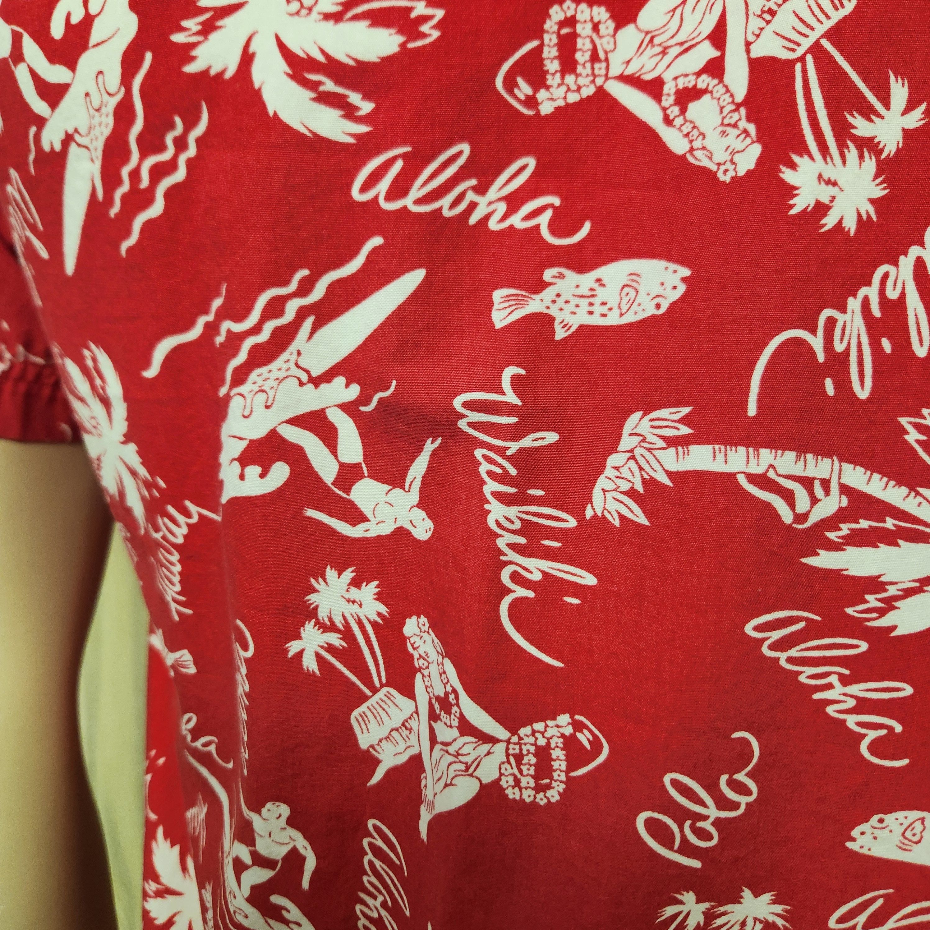 Polo Ralph Lauren Polo red Hawaiian shirt S men's cotton Ralph Lauren Size US S / EU 44-46 / 1 - 5 Thumbnail