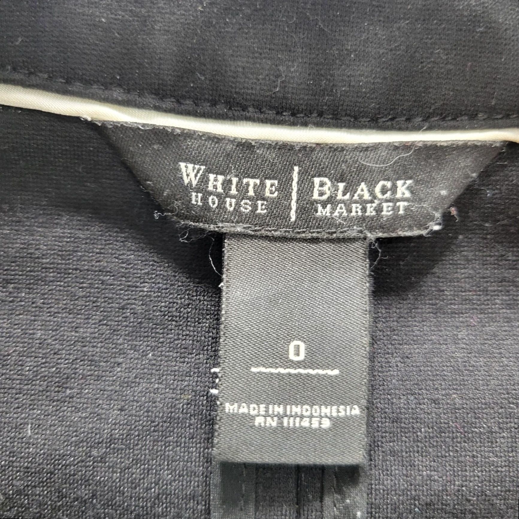 White House Black Market White House Black Market Blazer Jacket Womens 0 Black Pockets Blazer 0 Womens Black Pockets Size XS / US 0-2 / IT 36-38 - 4 Thumbnail