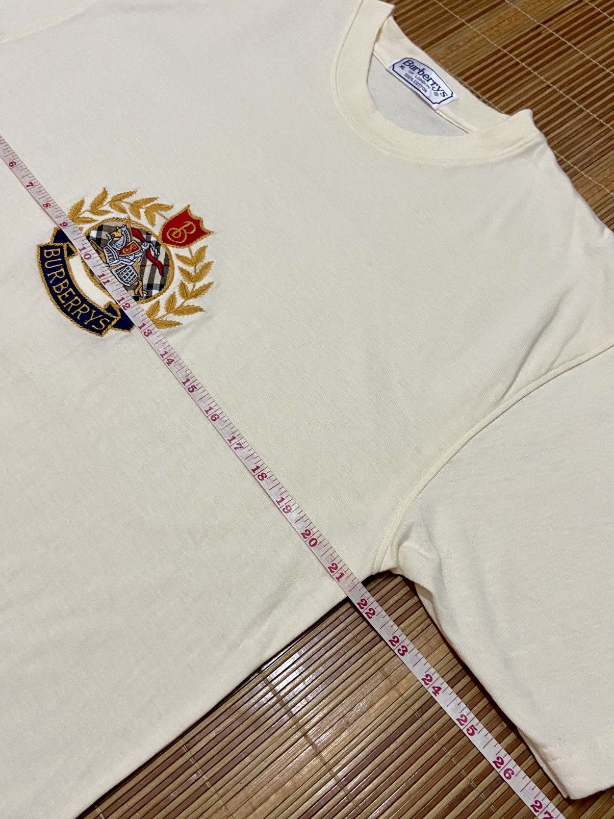 Burberry VINTAGE BURBERRY LONDON TEE Size US XL / EU 56 / 4 - 7 Thumbnail