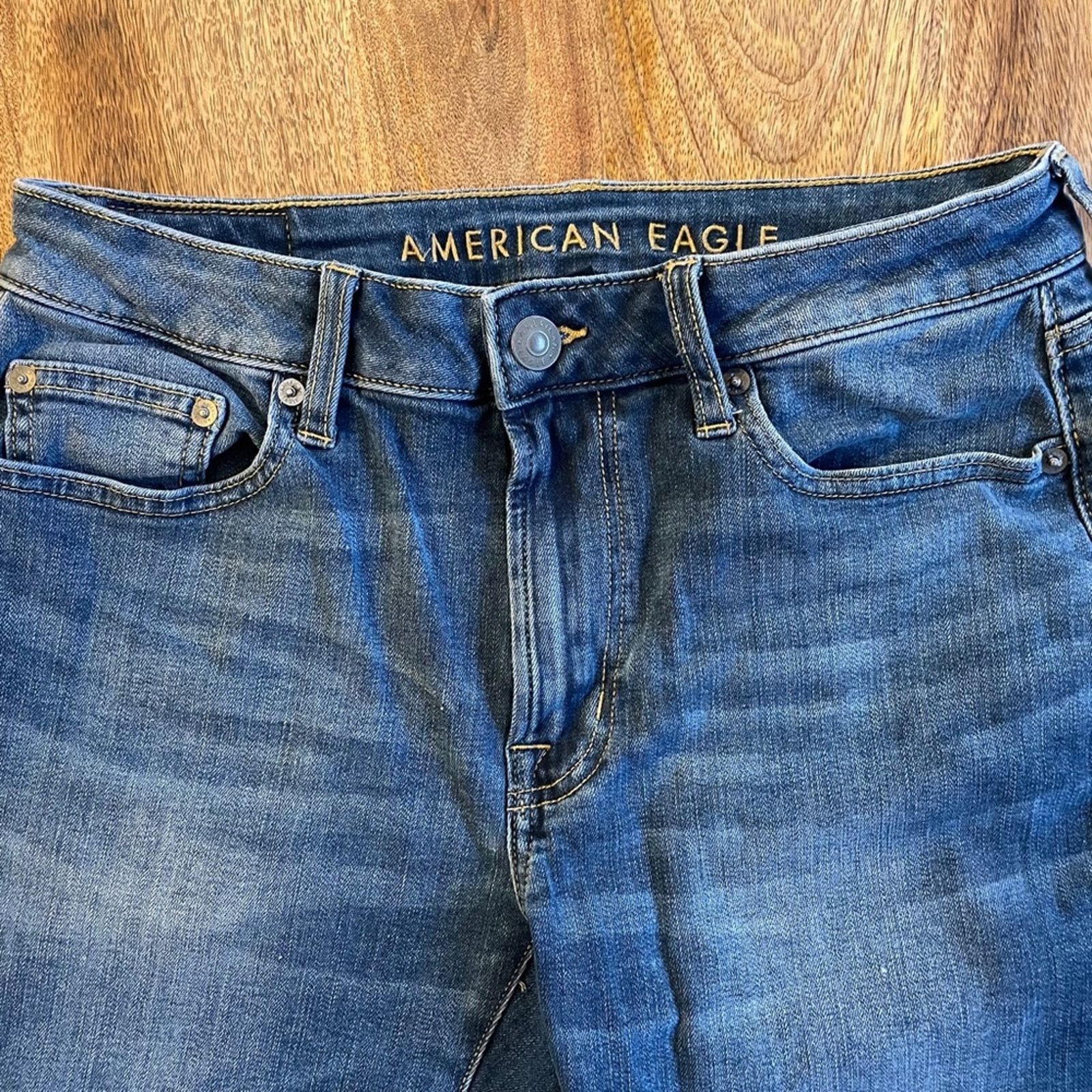 American Eagle Outfitters AE Flex Slim Fit Jean 30x30 Size US 30 / EU 46 - 3 Thumbnail