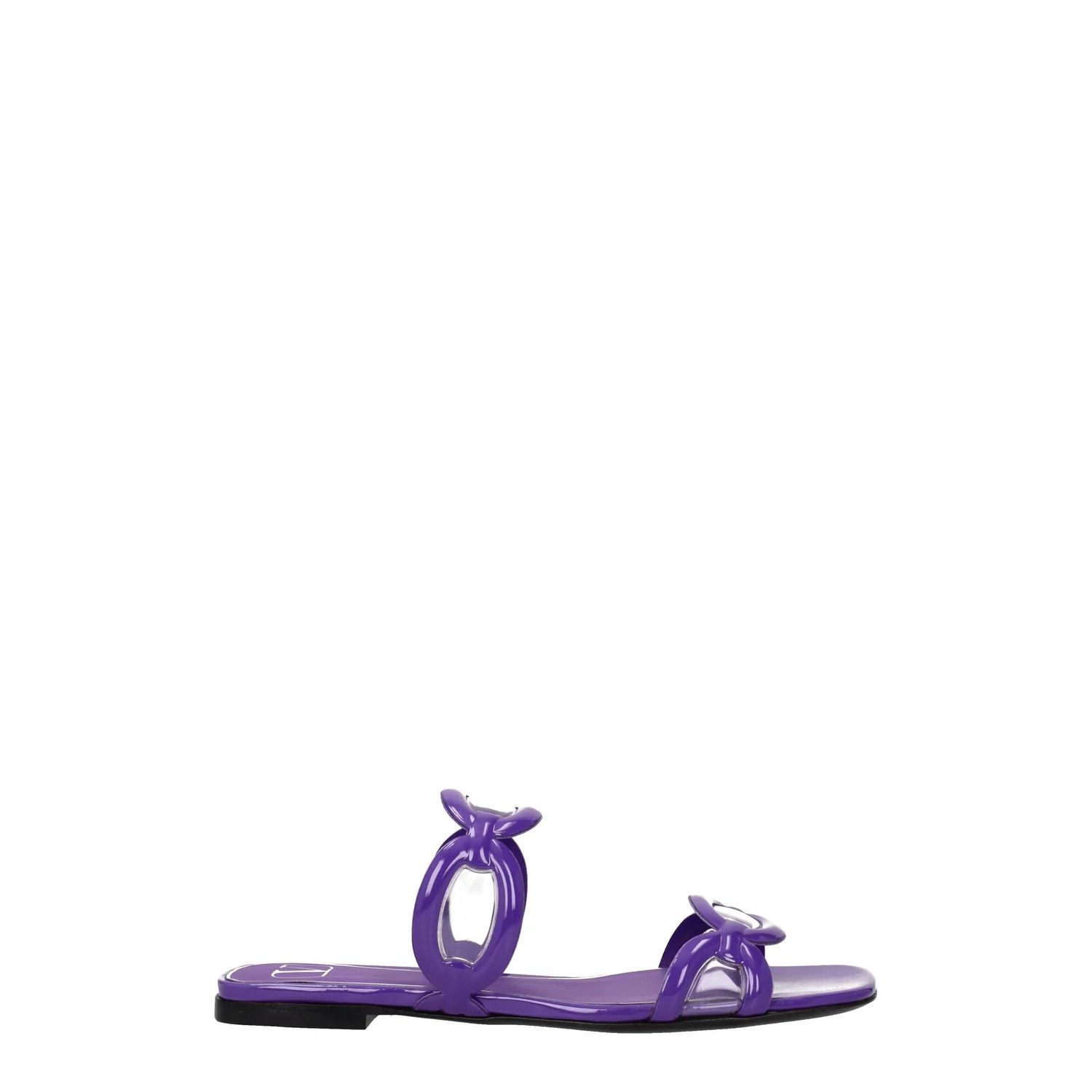 Valentino ob1o1e1224 PVC Slippers in Violet Size US 7 / IT 37 - 1 Thumbnail