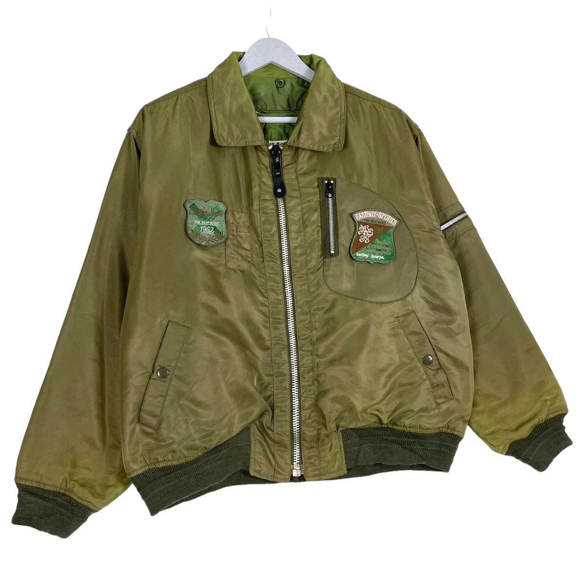 Buzz Rickson's × Japanese Brand 💥EAST BOY MA1 SPORT INCORPORATED RIOT BOMBER JACKET Size US M / EU 48-50 / 2 - 3 Thumbnail
