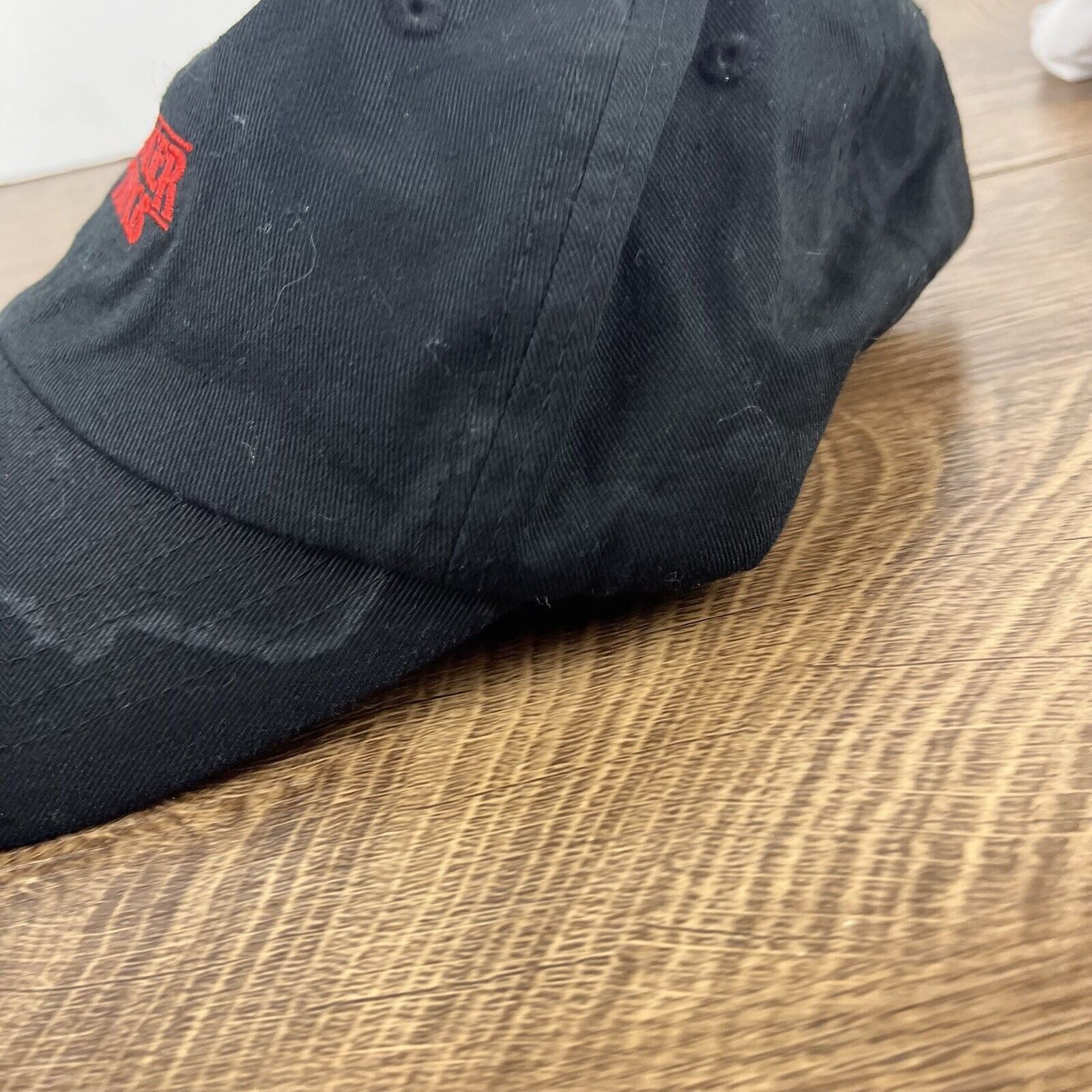 Other Stranger Things Hat Black Adjustable Hat Black Stranger Thin Size ONE SIZE - 9 Thumbnail