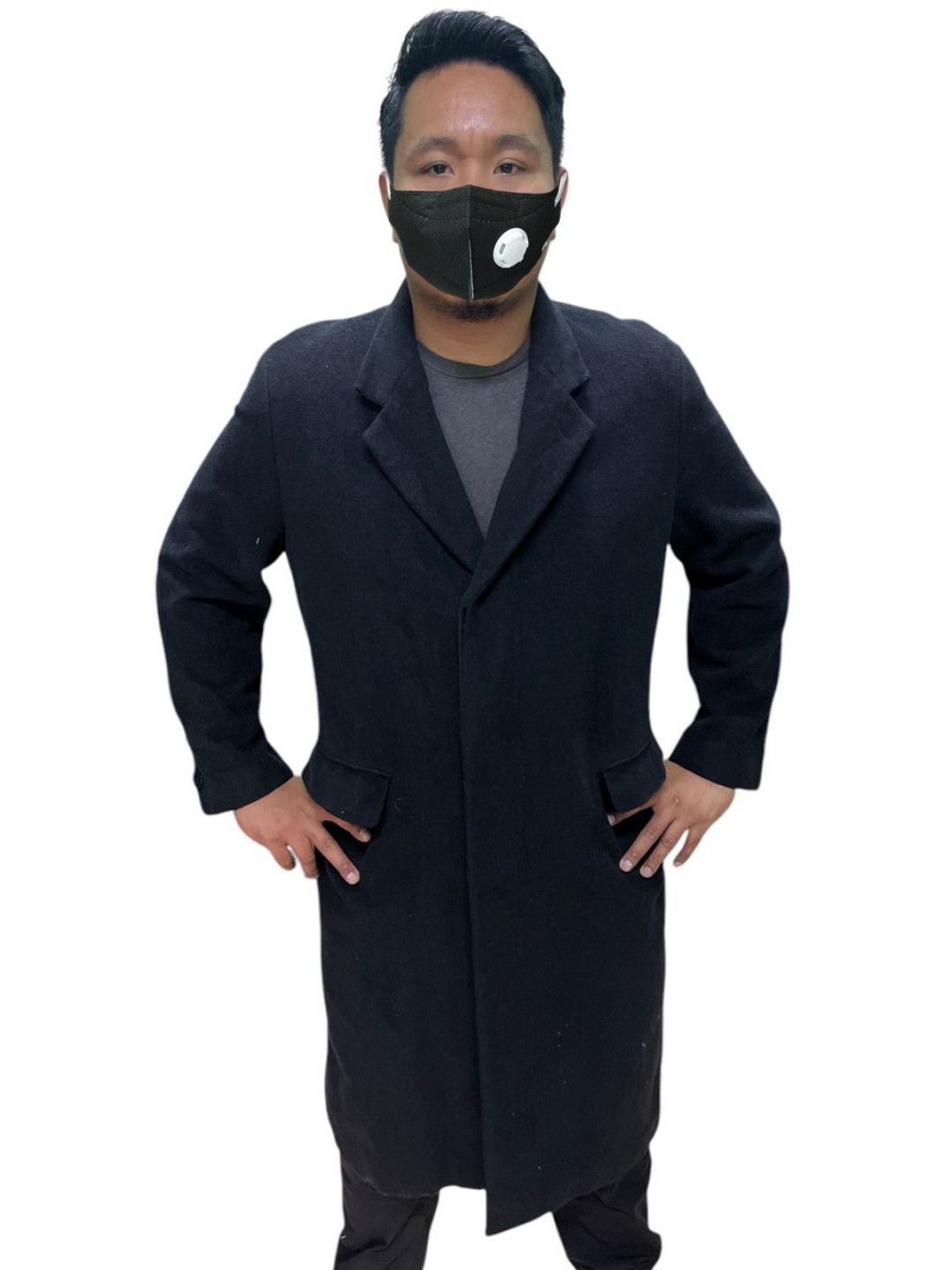 Yohji Yamamoto 🔥YOHJI YAMAMOTO 🔥 Wool Long Jacket Size US L / EU 52-54 / 3 - 15 Thumbnail