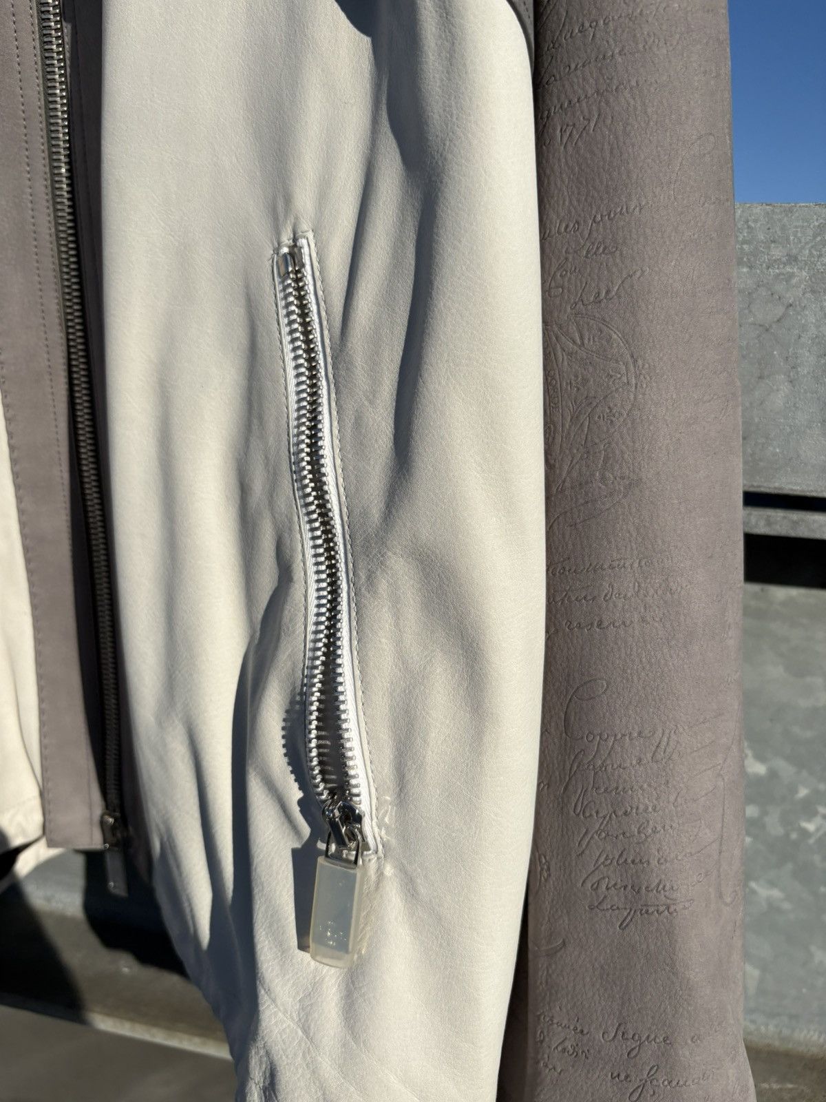Berluti Berluti leather track jacket Size US M / EU 48-50 / 2 - 5 Thumbnail