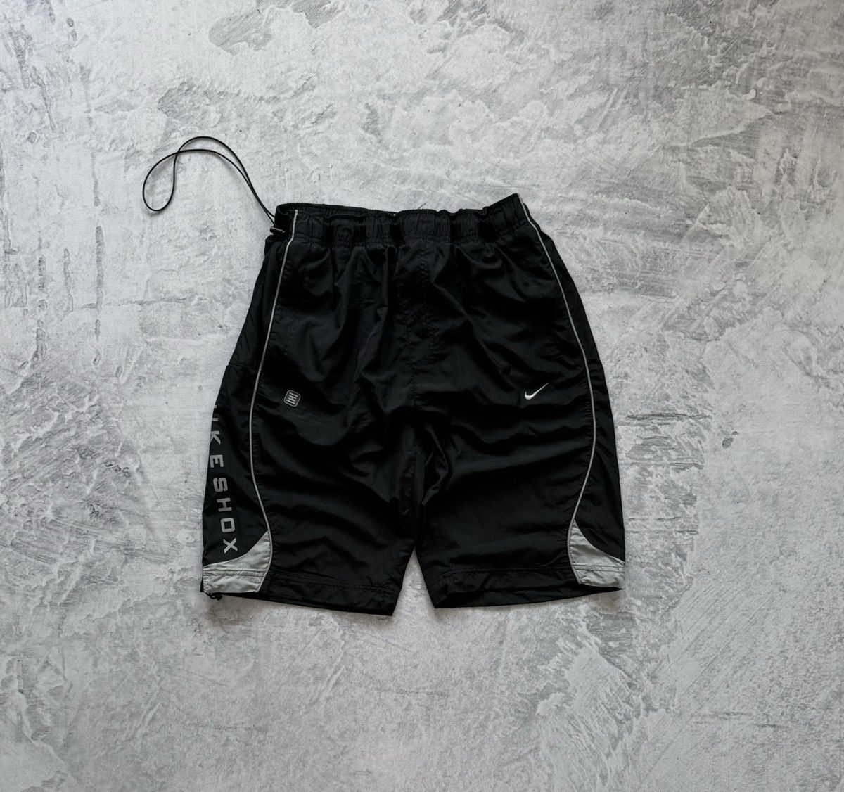 Nike × Streetwear × Vintage 00s Nike Shox Vintage Nylon Baggy