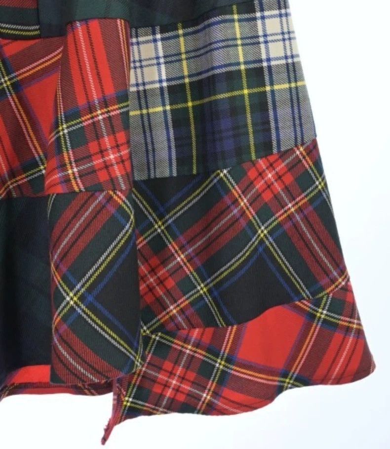 Comme des Garcons Comme Des Garcons Multicolored plaid skirt Size 25" / US 0 / IT 36 - 4 Thumbnail