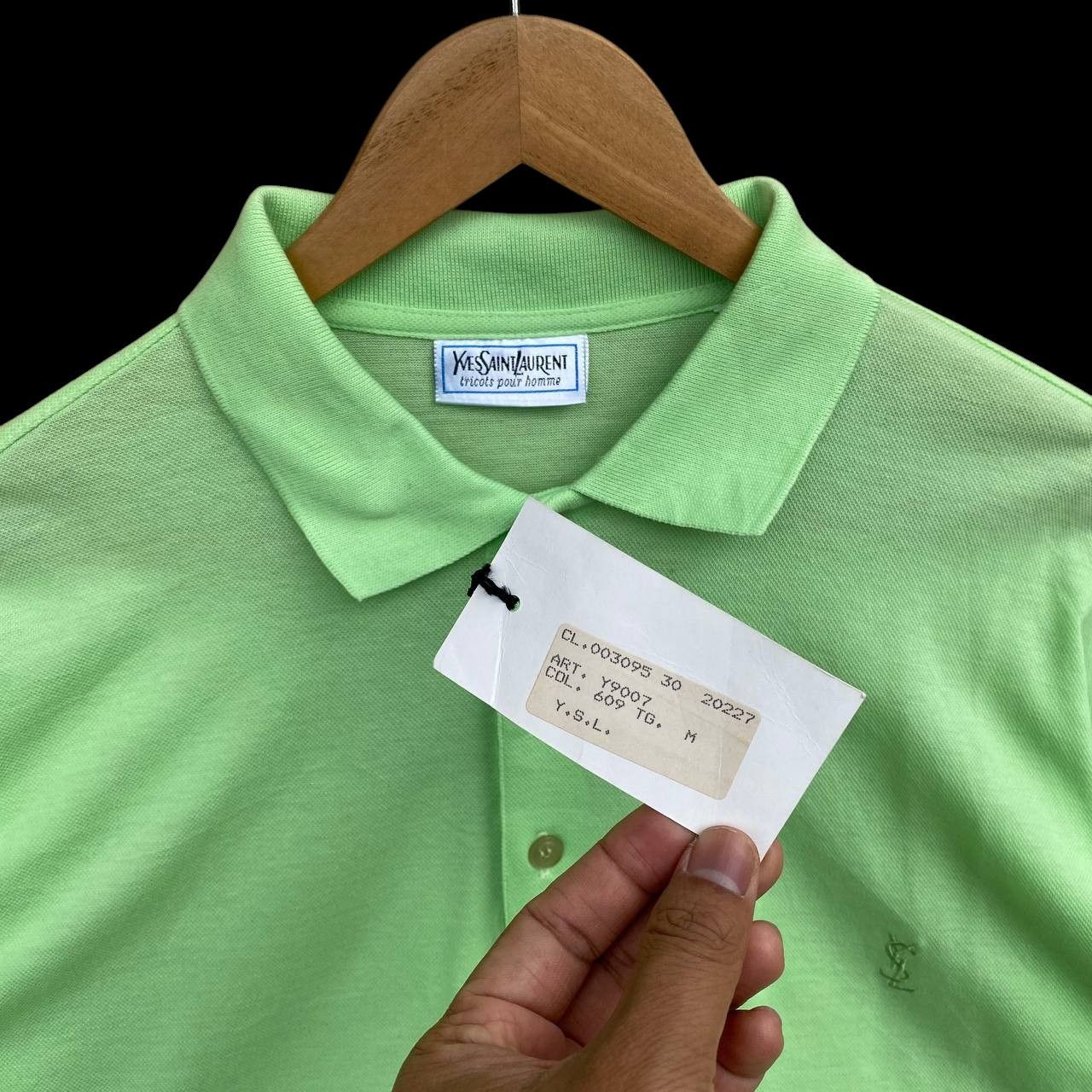 Yves Saint Laurent YSL YVES SAINT LAURENT VINTAGE POLO NWT MADE IN ITALY Size US M / EU 48-50 / 2 - 4 Thumbnail