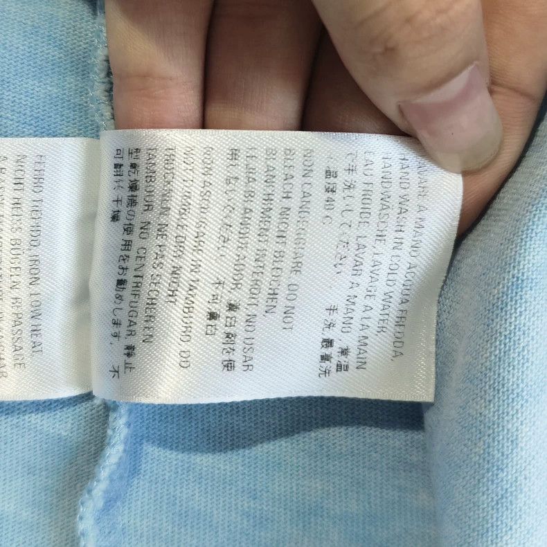 Balenciaga Balenciaga Blue short sleeves and chest lock print design. Size US M / EU 48-50 / 2 - 6 Thumbnail