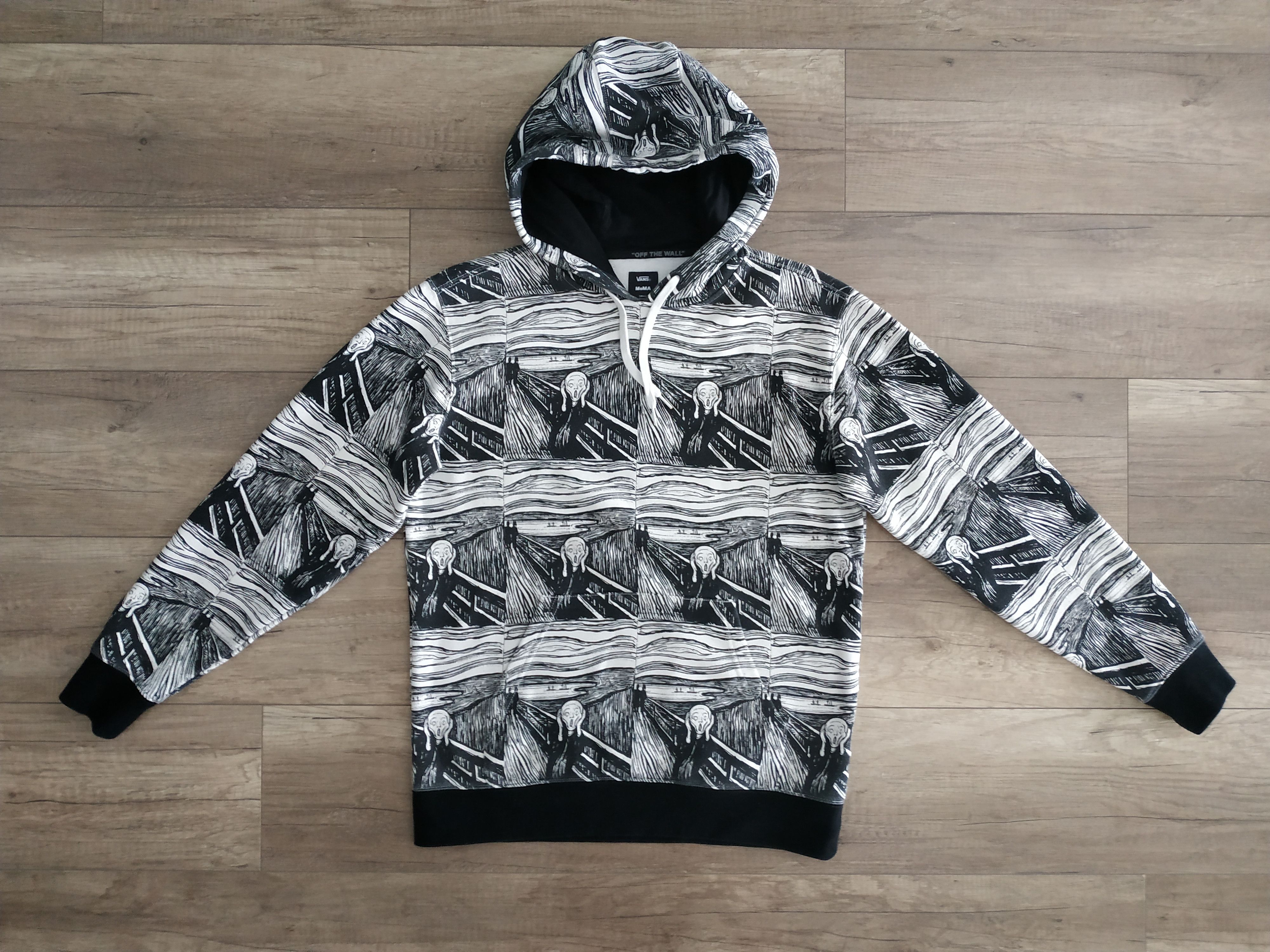 Vans Vans x MoMA Munch The Scream Men's Hoodie, s. SMALL, fit. M Size US M / EU 48-50 / 2 - 2 Thumbnail