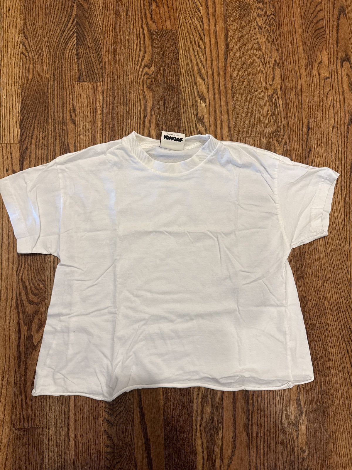 Other Iongaf Slut Basic White Tee Size US S / EU 44-46 / 1 - 1 Thumbnail