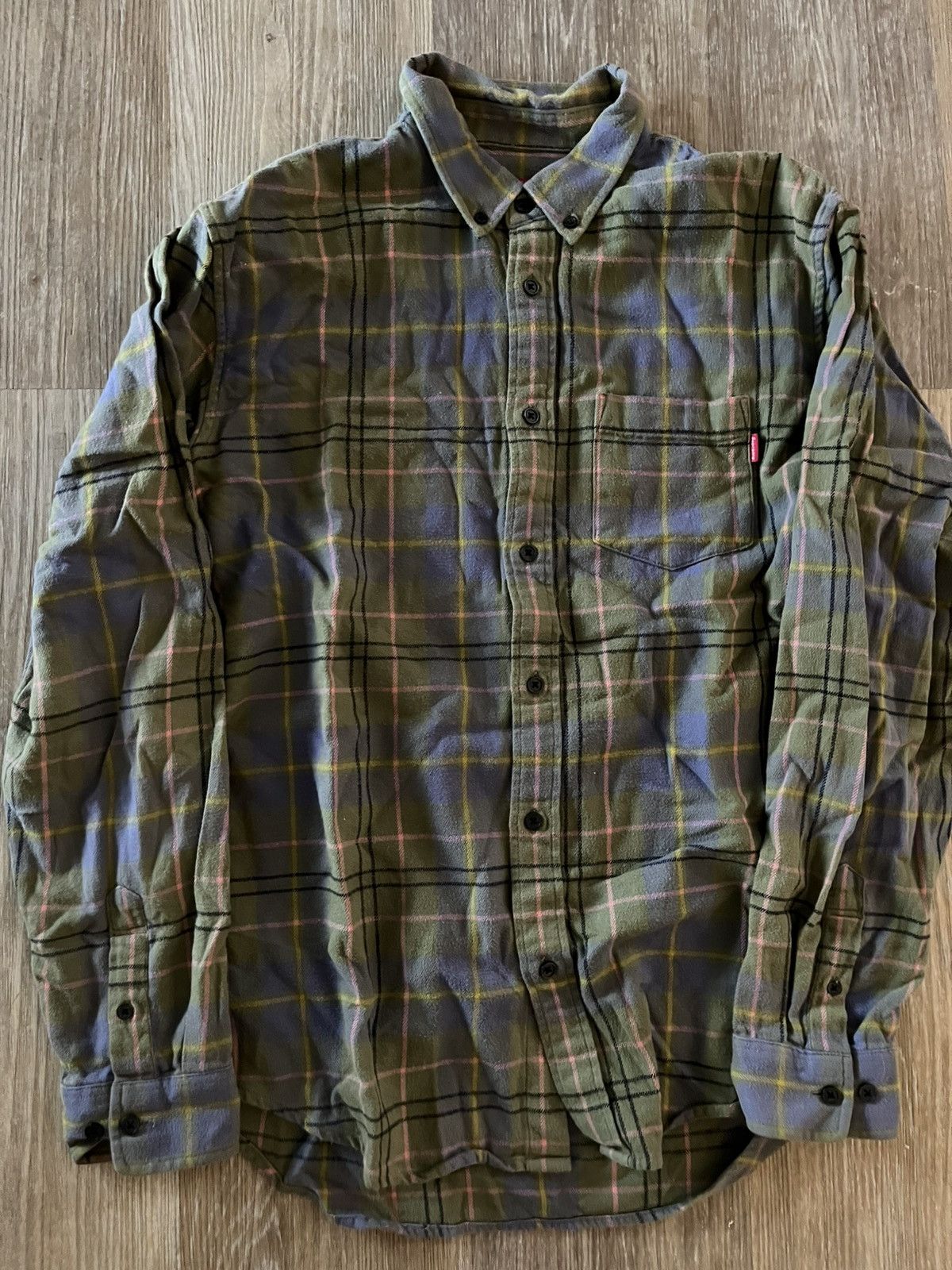 Supreme Supreme flannel plaid Size US M / EU 48-50 / 2 - 1 Thumbnail