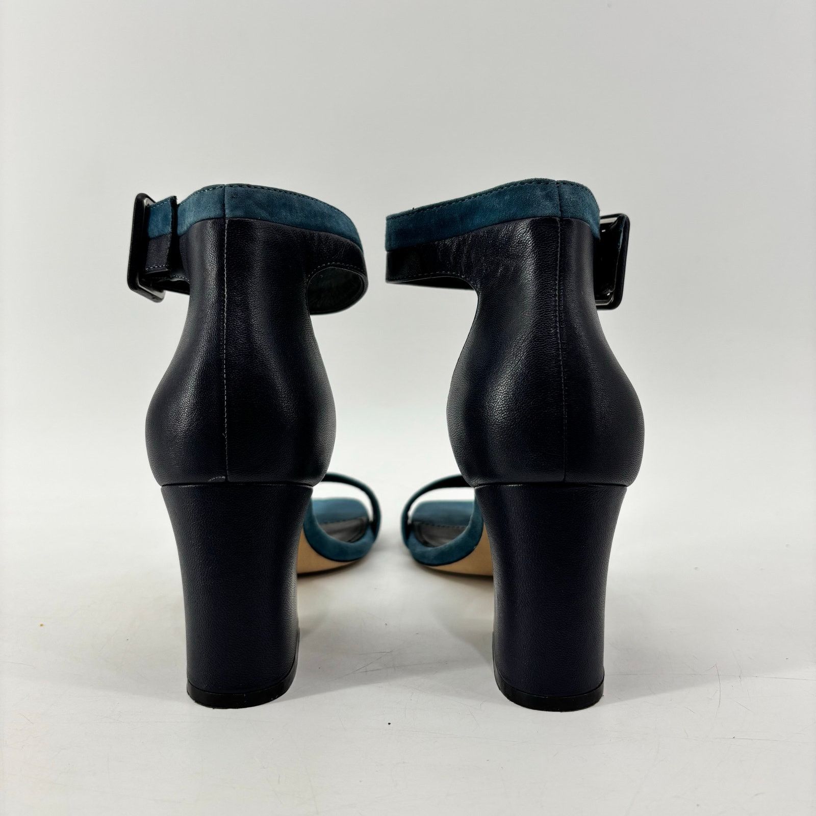 Donald Pliner Donald Pliner Watson Womens Size 7 Ankle Strap Blue Heels Size US 7 / IT 37 - 10 Thumbnail