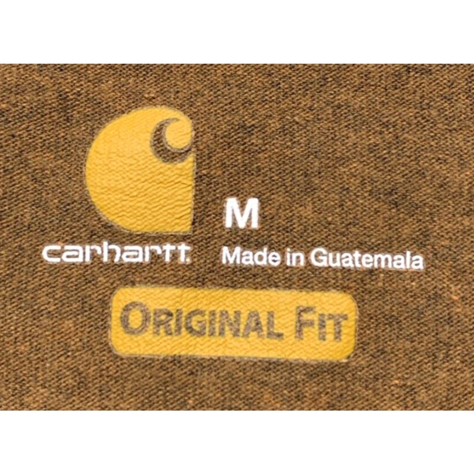 Carhartt Carhartt Original Fit T-Shirt Men's Medium Short Sleeve Brown Single Pocket LOGO Size US M / EU 48-50 / 2 - 7 Thumbnail
