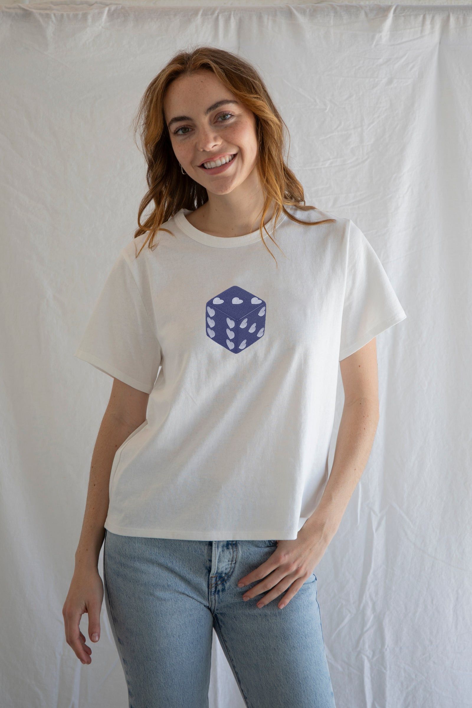 Vintage Roll the Dice Tee | Risk It. Wear It. Size L / US 10 / IT 46 - 1 Thumbnail