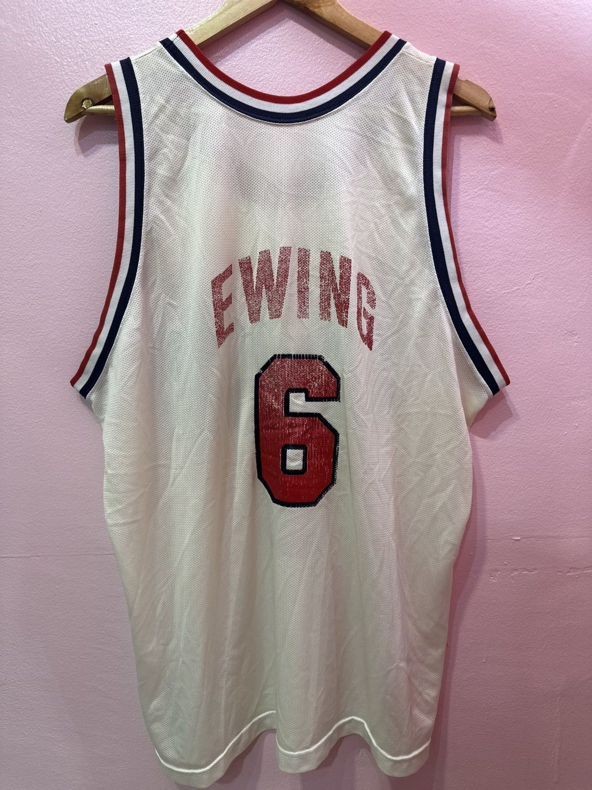 Champion × NBA × Vintage Patrick Ewing USA Dream Team Olympic Jersey Size US XL / EU 56 / 4 - 2 Thumbnail