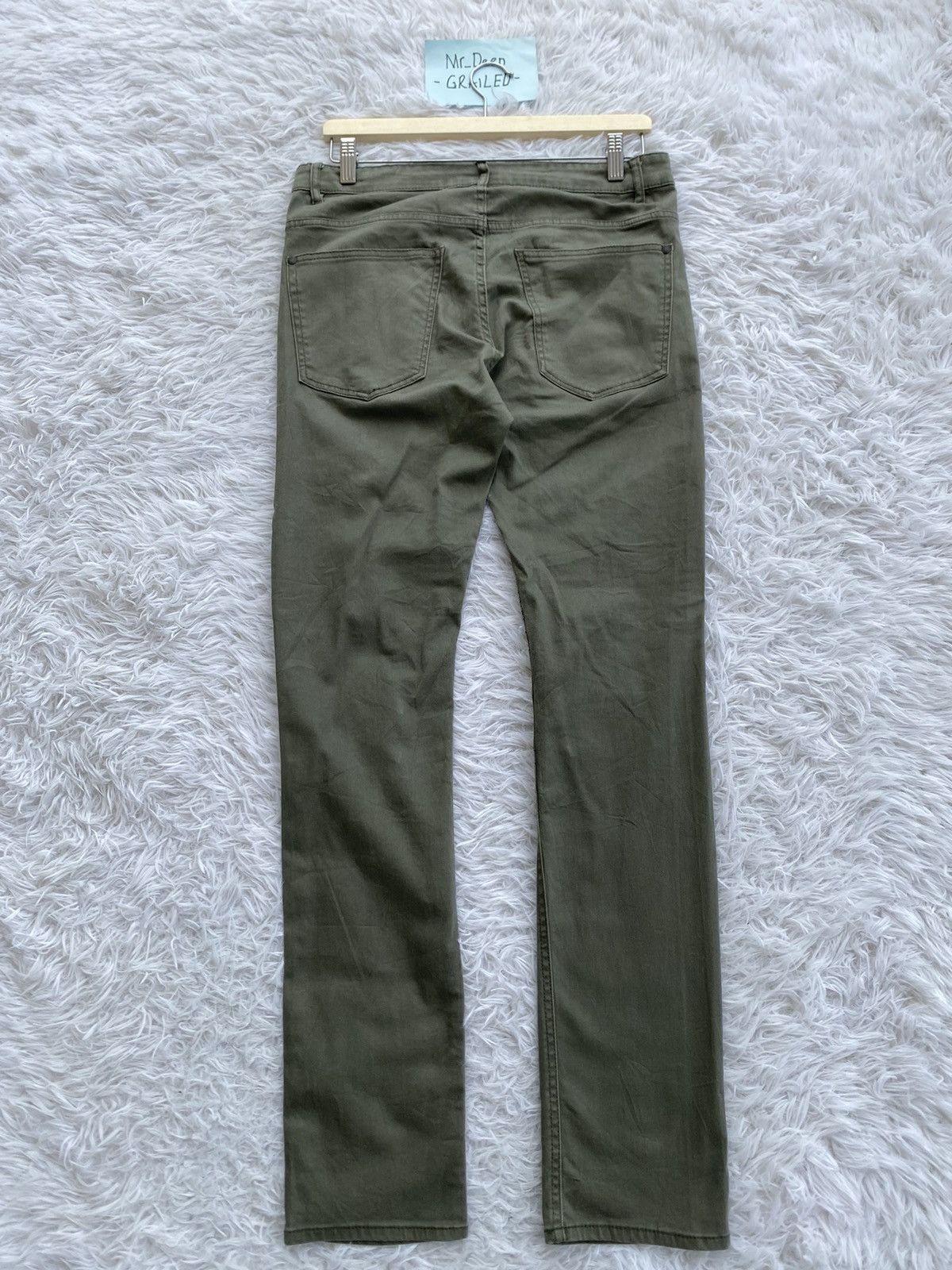 Japanese Brand Rare H&M Divided Distressed Biker Denim Skinny Pants Size US 31 - 20 Thumbnail
